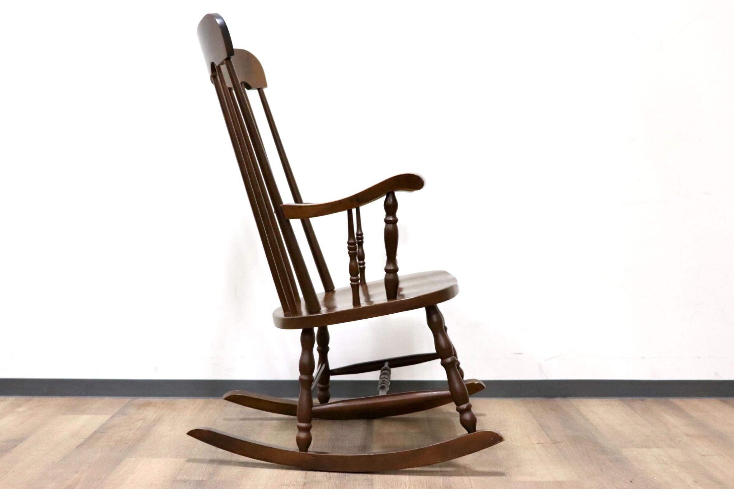 GMGH392○飛騨家具 ロッキングチェア 揺り椅子 古民家 レトロ アンティーク カントリー ノスタルジック 検)柏木工 飛騨産業