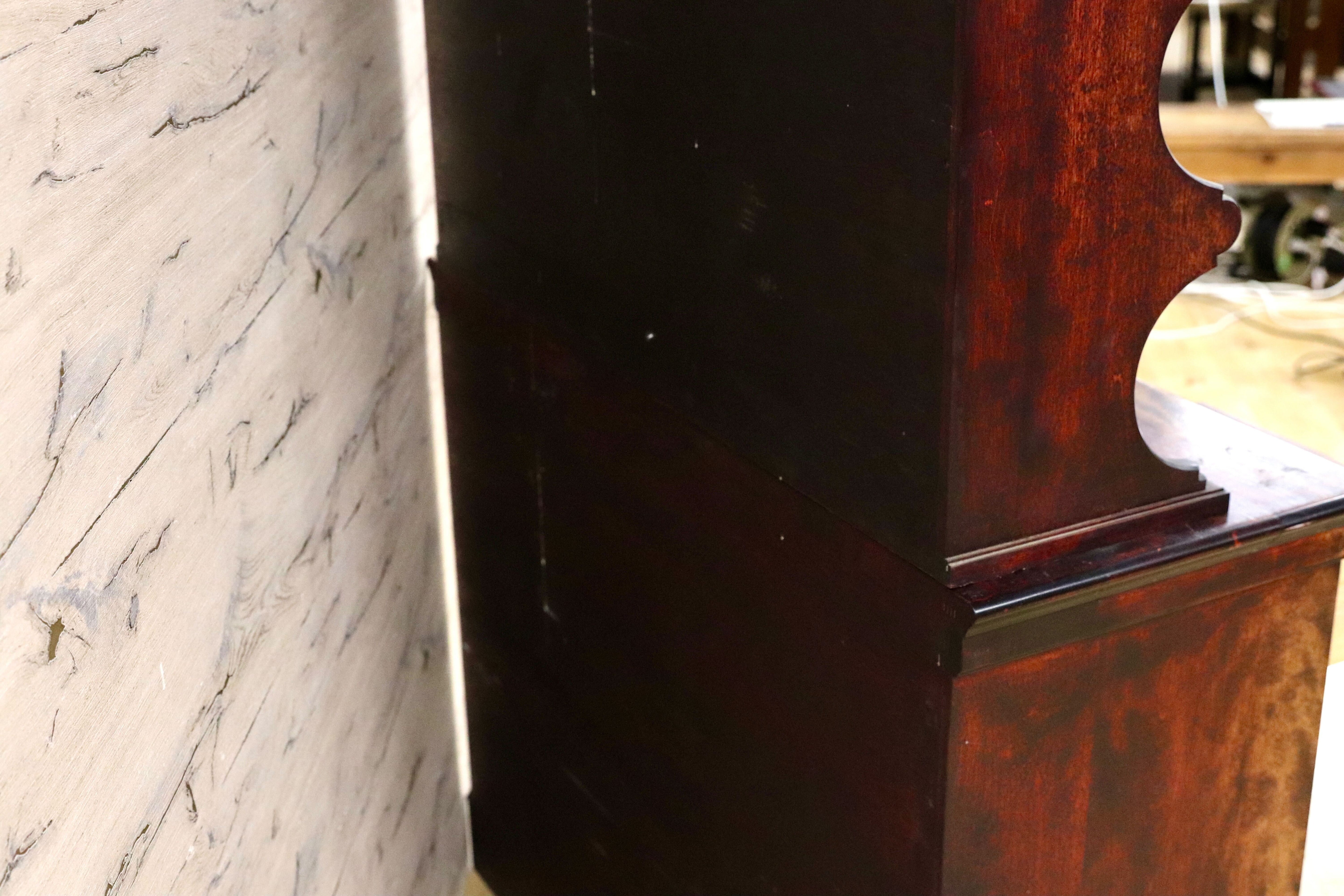 GMHK818○九州民芸家具 カップボード キャビネット シェルフ ミズメザクラ無垢材 和家具 レトロ 希少 ヴィンテージ 検)松本民芸家具