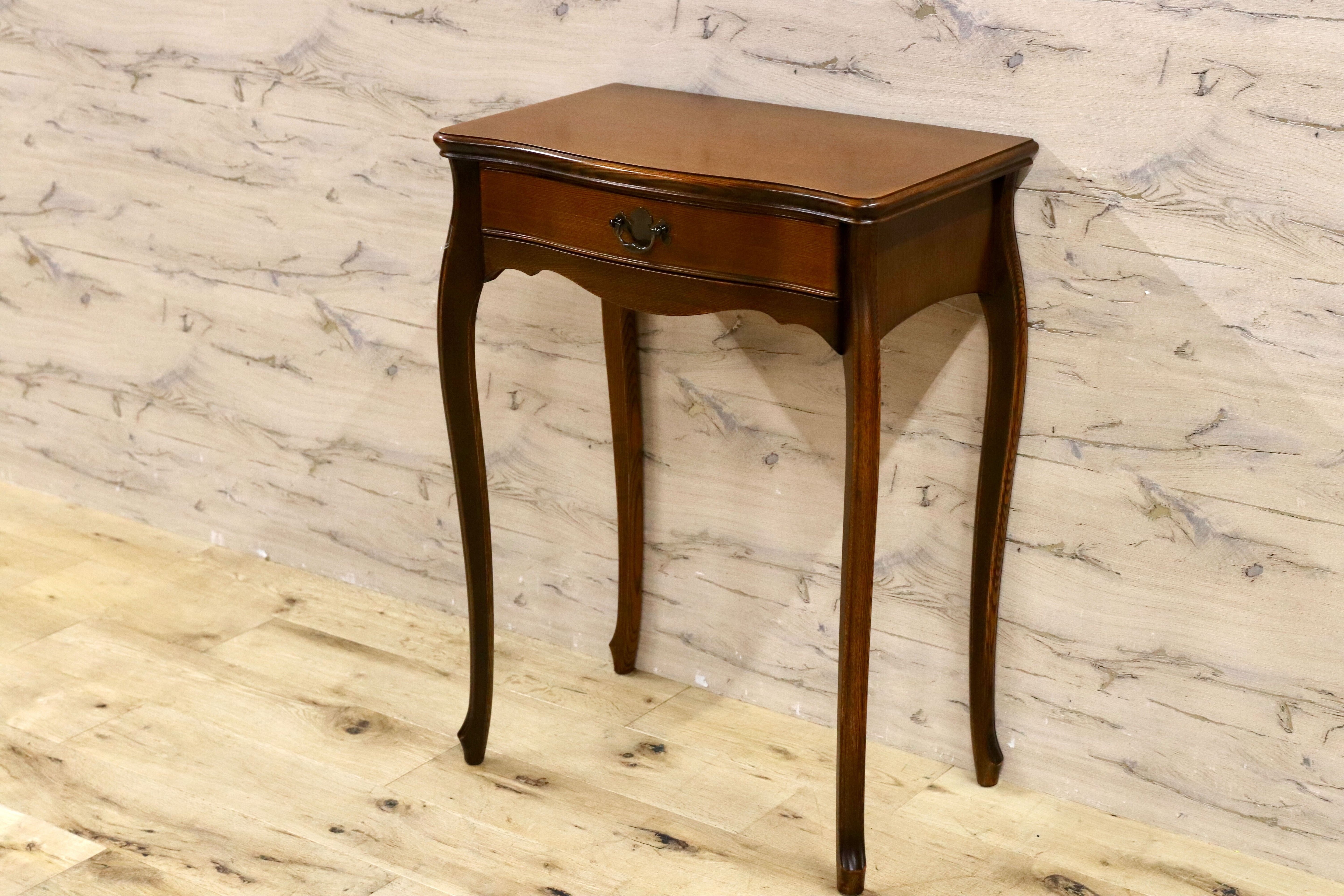 GMHK809○松永工房 カンティーニュ コンソールテーブル デスク クラシック エレガント 約10.7万 美品