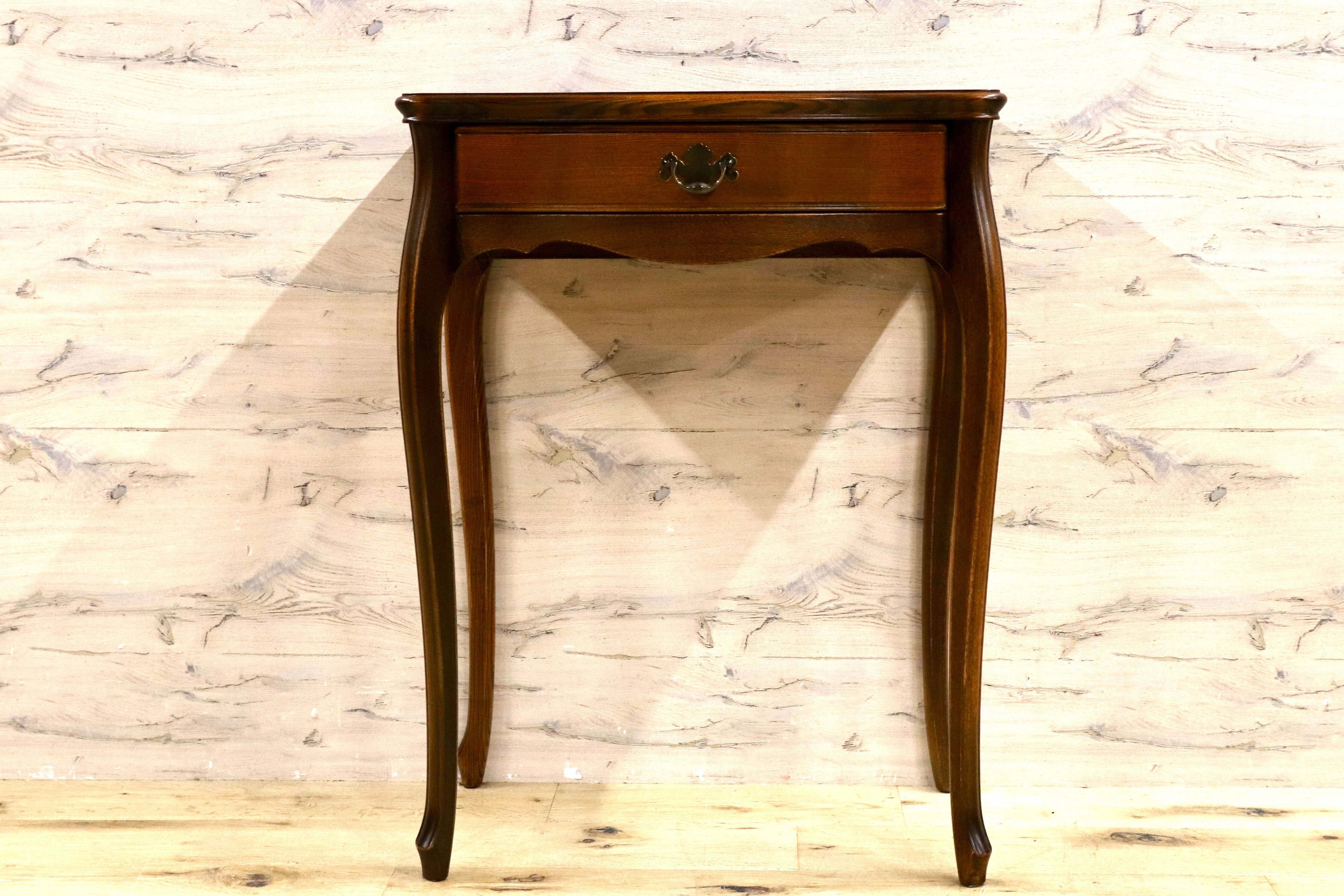 GMHK809○松永工房 カンティーニュ コンソールテーブル デスク クラシック エレガント 約10.7万 美品