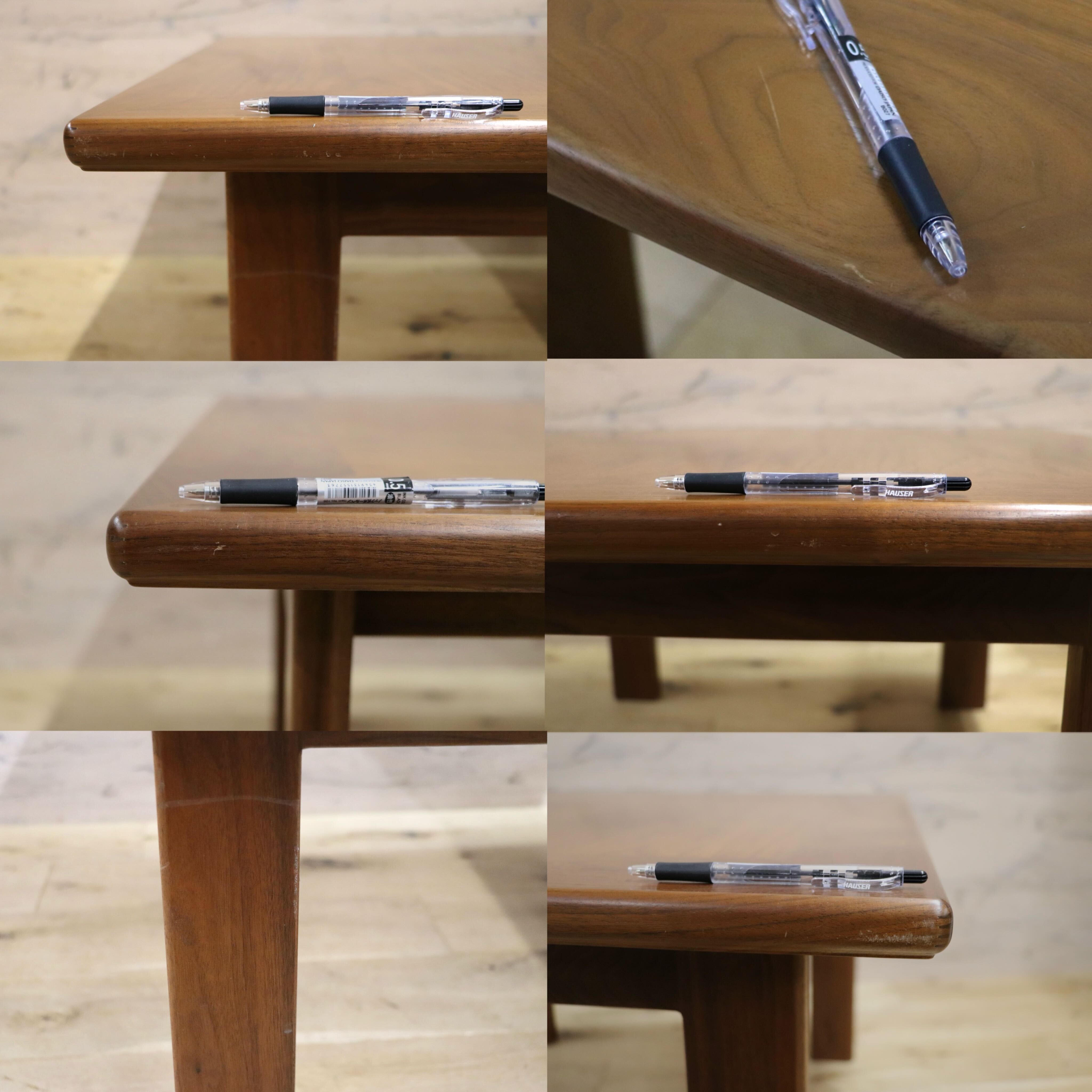 GMHN389○CONDE HOUSE / カンディハウス BOLS ボルス サイドテーブル オーク材 天然木 リビング モダン 旭川家具 ヴィンテージ