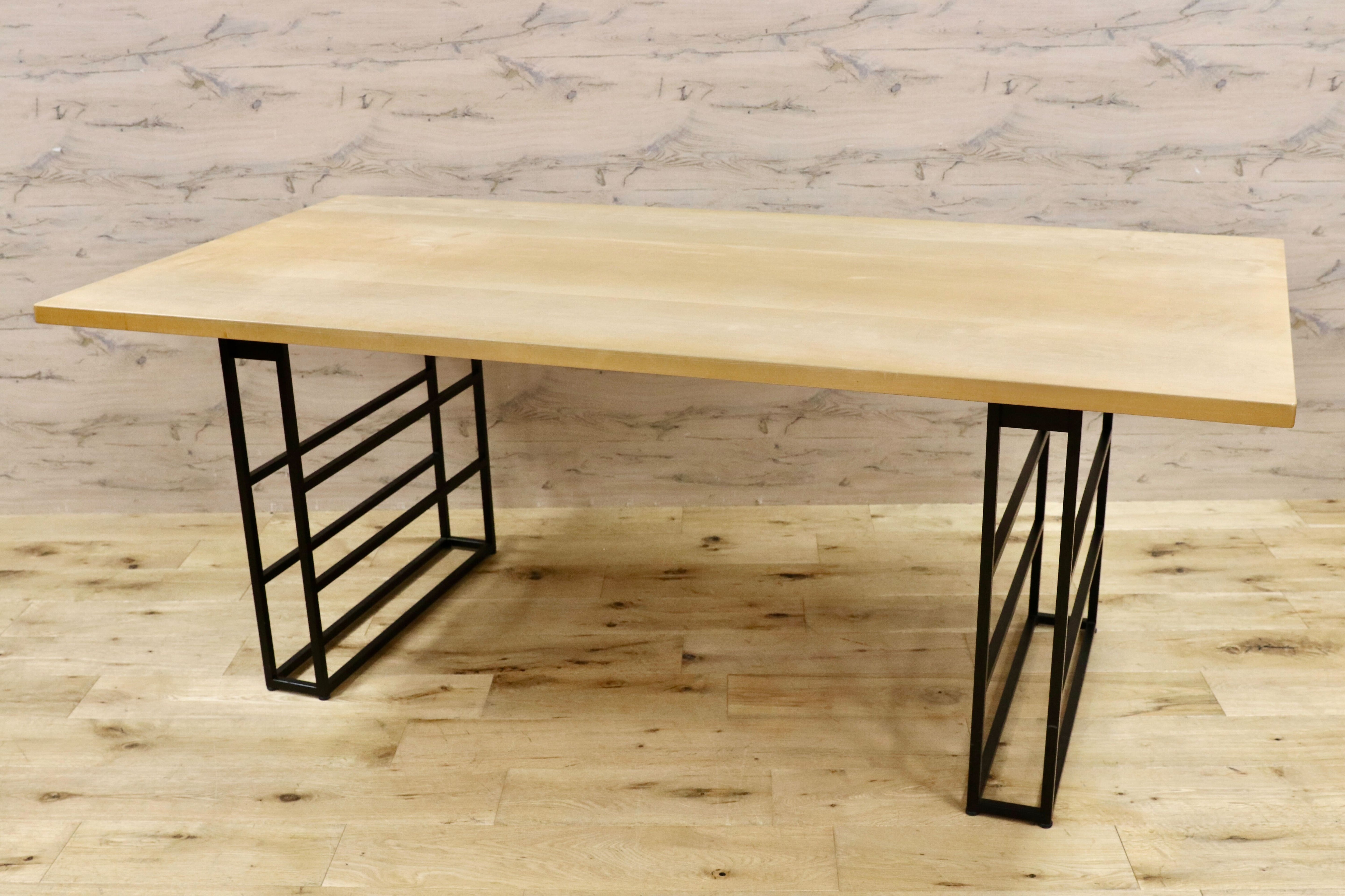 GMHH241○シラカワ / shirakawa ダイニングテーブル 食卓テーブル ビーチ材 飛騨家具 シンプル ナチュラル 北欧スタイル インダストリアル