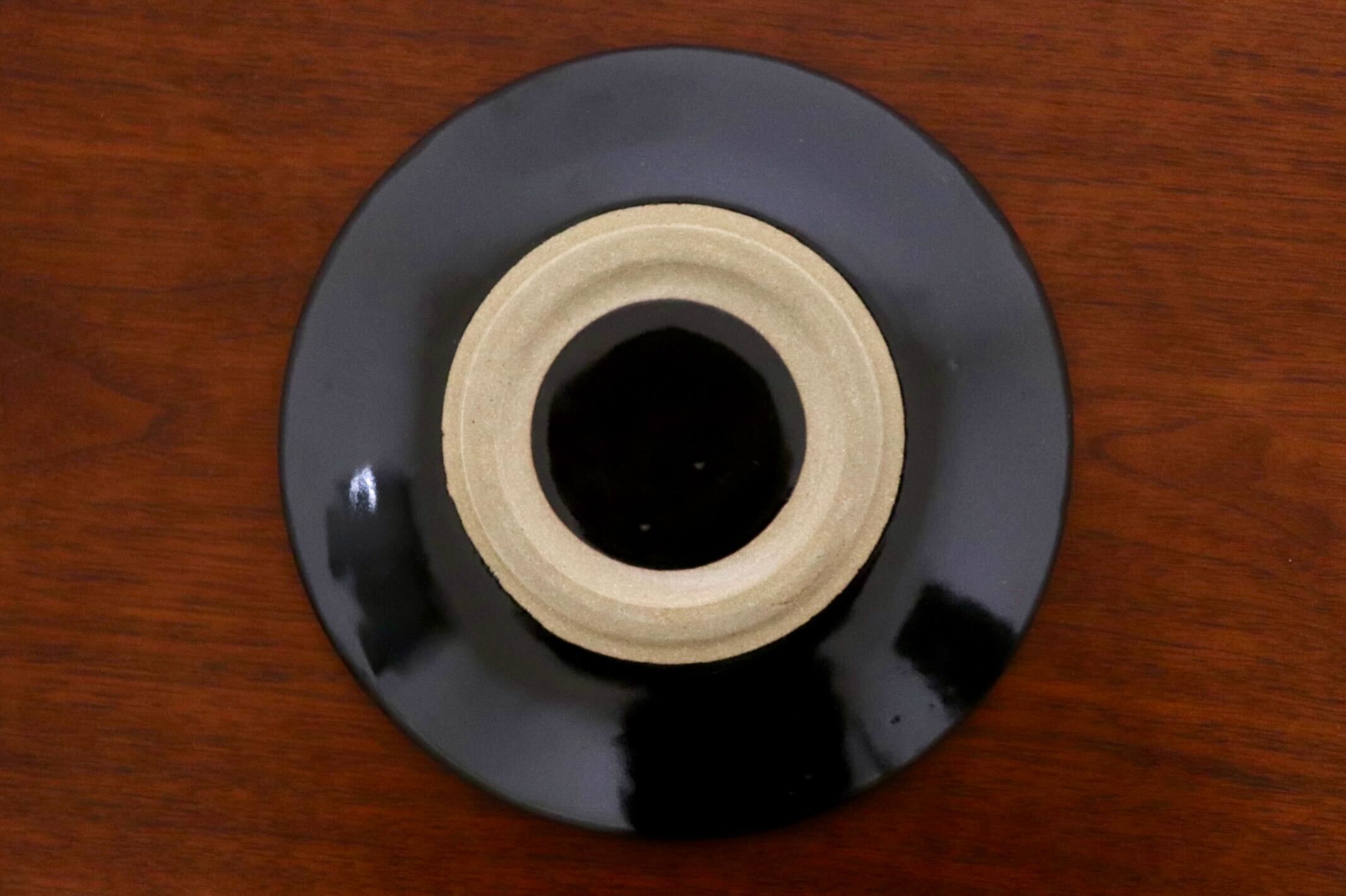 GMIO328B○陶勝窯 丹波焼 網目皿6寸 市野勝 市野勝磯 陶器 工芸品 丹波篠山 未使用