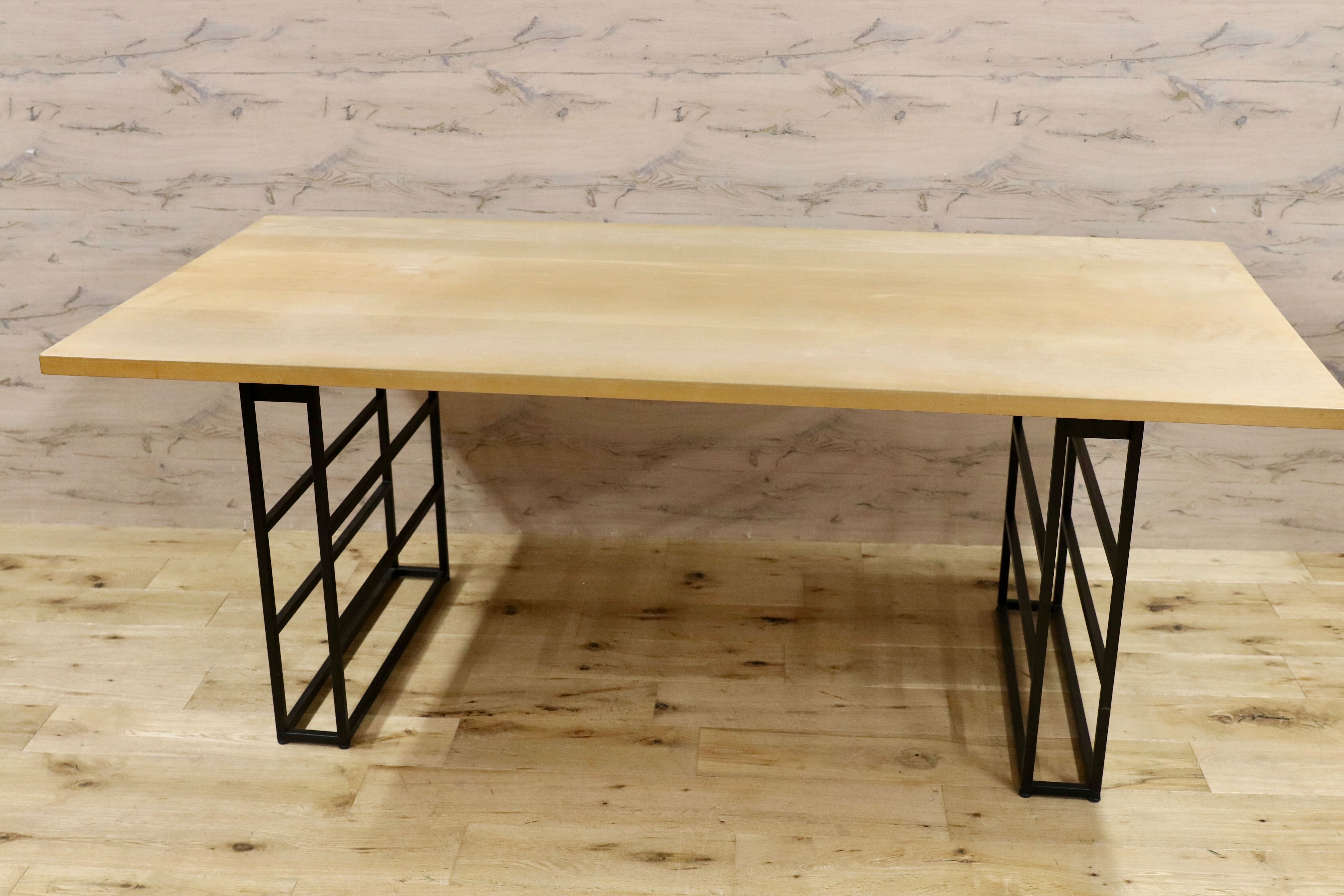 GMHH241○シラカワ / shirakawa ダイニングテーブル 食卓テーブル ビーチ材 飛騨家具 シンプル ナチュラル 北欧スタイル インダストリアル