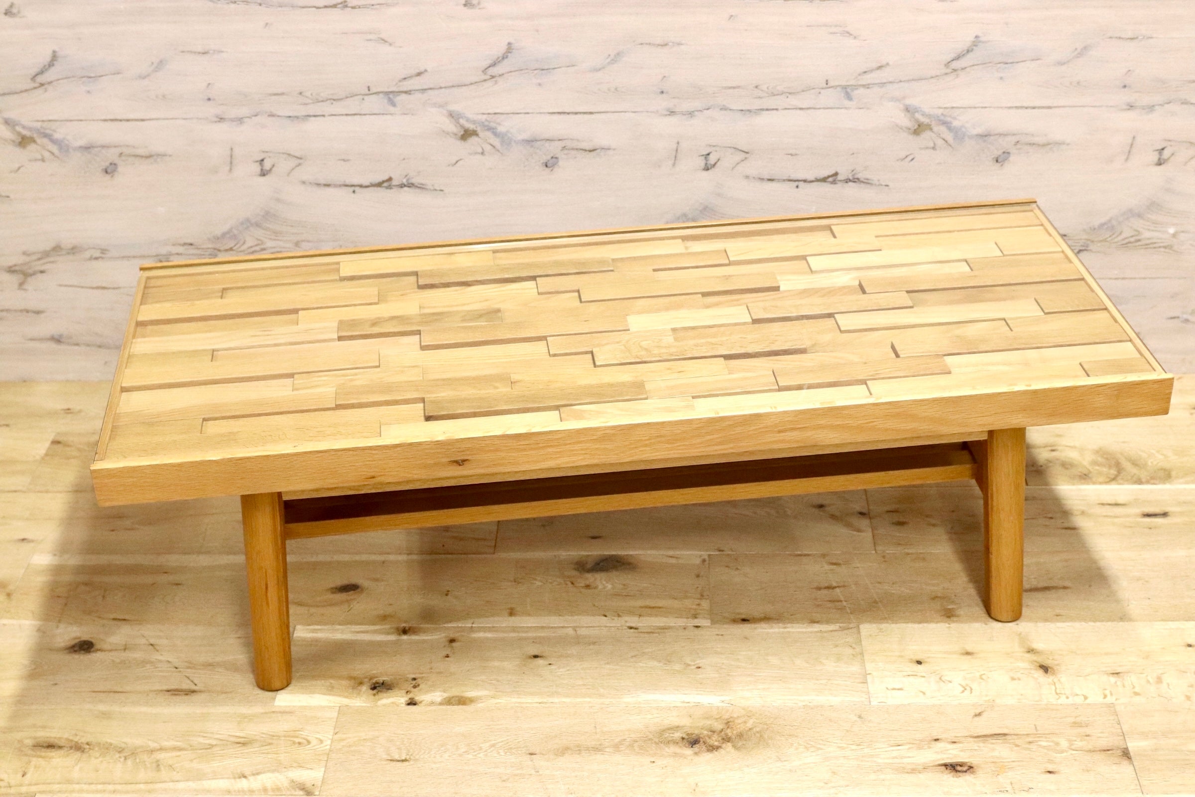 GMJH275B○SHIGIYAMA / シギヤマ家具工業 TORTE トルテ センターテーブル リビングテーブル オーク材 国産家具 定価約6.2万円 展示品