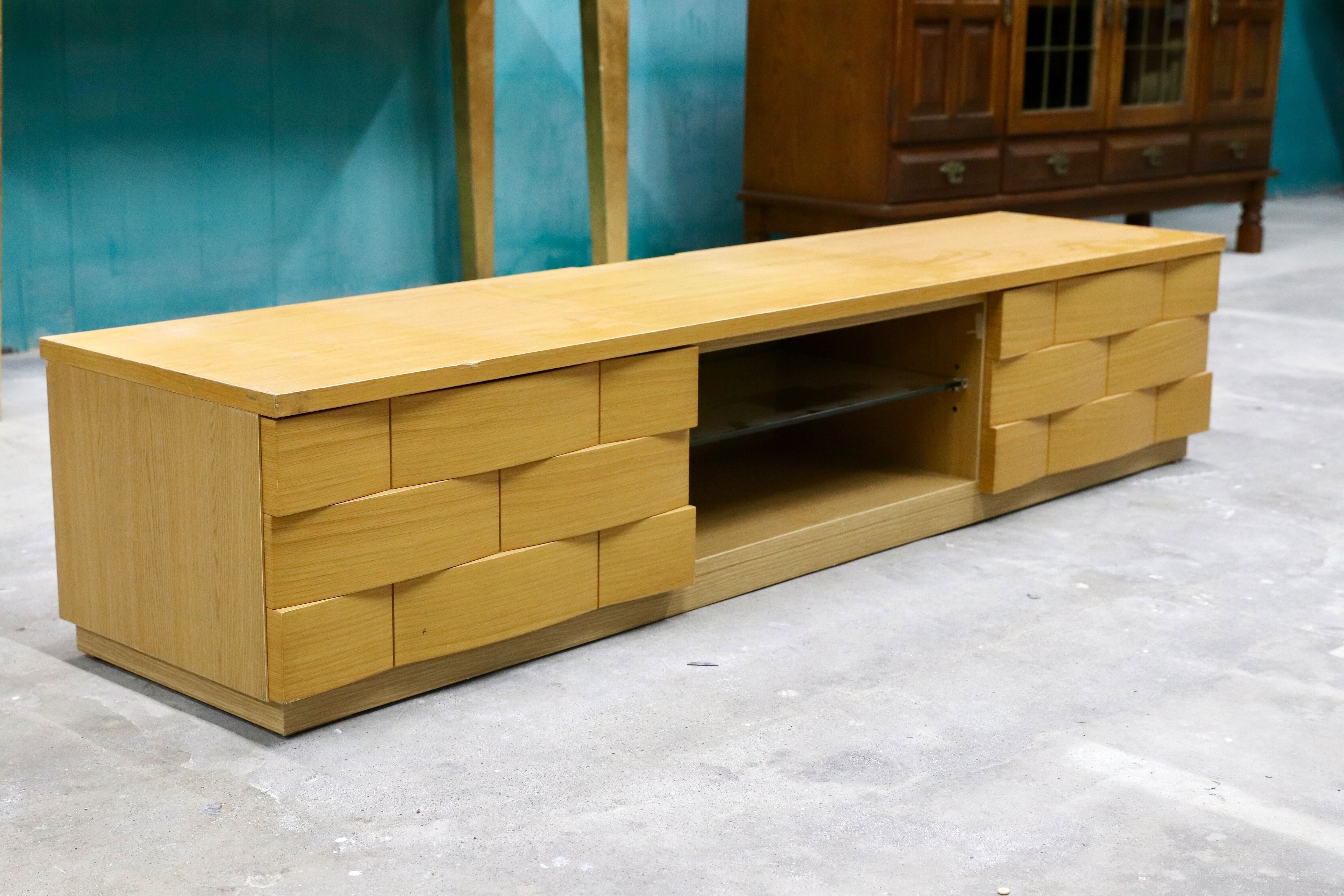 GMHN322○五十嵐久枝デザイン テレビボード TVボード AVボード ローボード リビング収納 オーク材 北欧スタイル シンプル ナチュラル