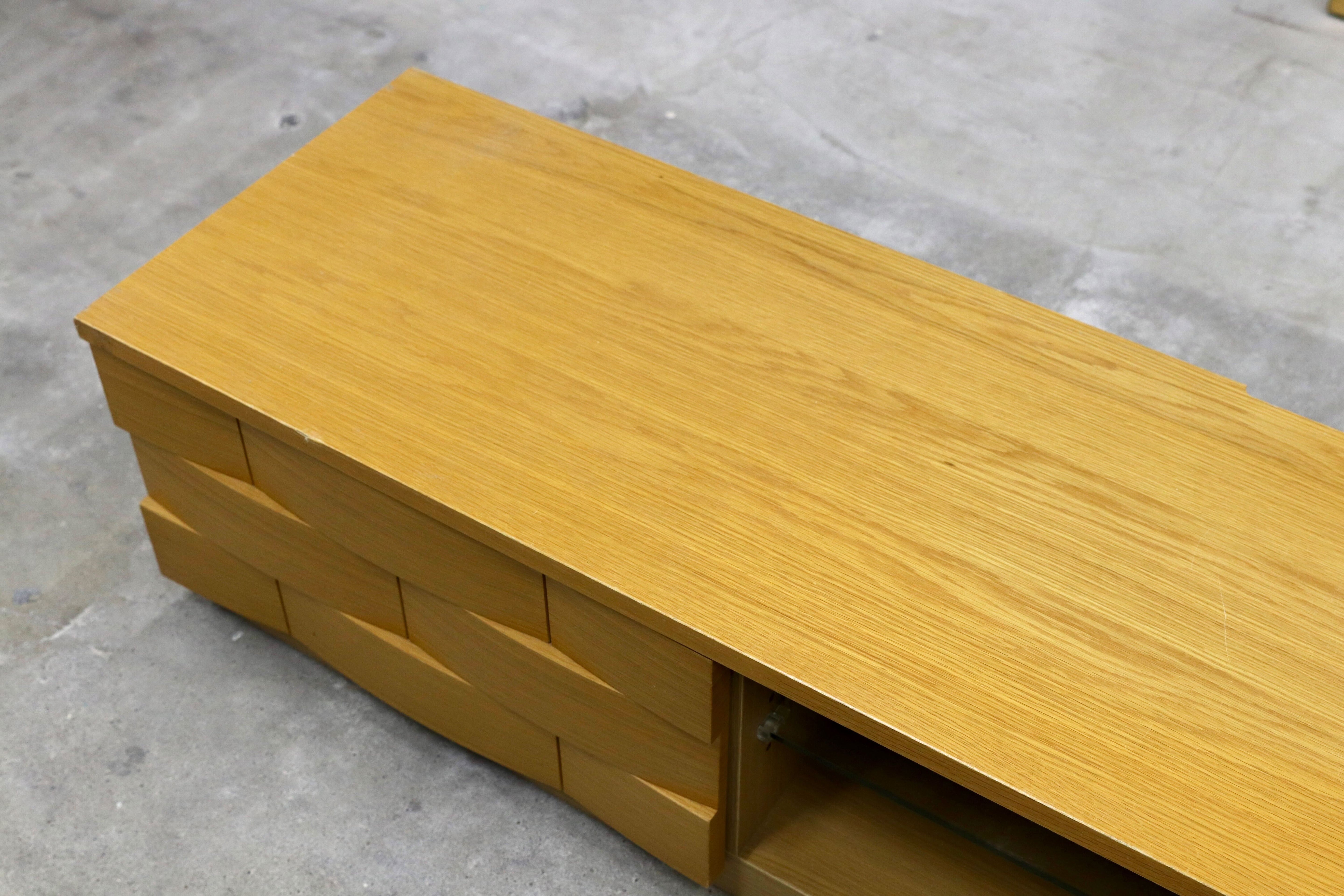 GMHN322○五十嵐久枝デザイン テレビボード TVボード AVボード ローボード リビング収納 オーク材 北欧スタイル シンプル ナチュラル