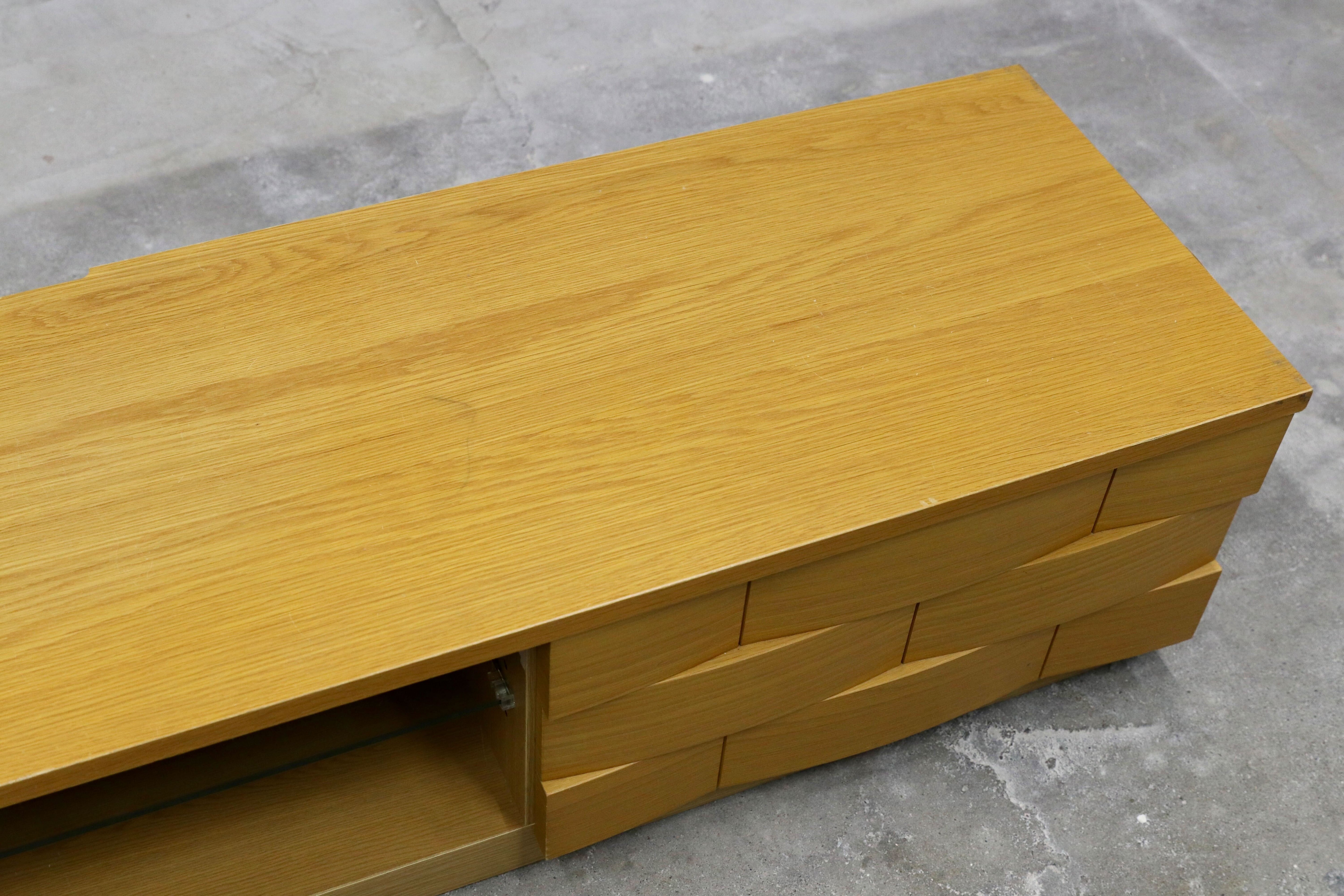 GMHN322○五十嵐久枝デザイン テレビボード TVボード AVボード ローボード リビング収納 オーク材 北欧スタイル シンプル ナチュラル