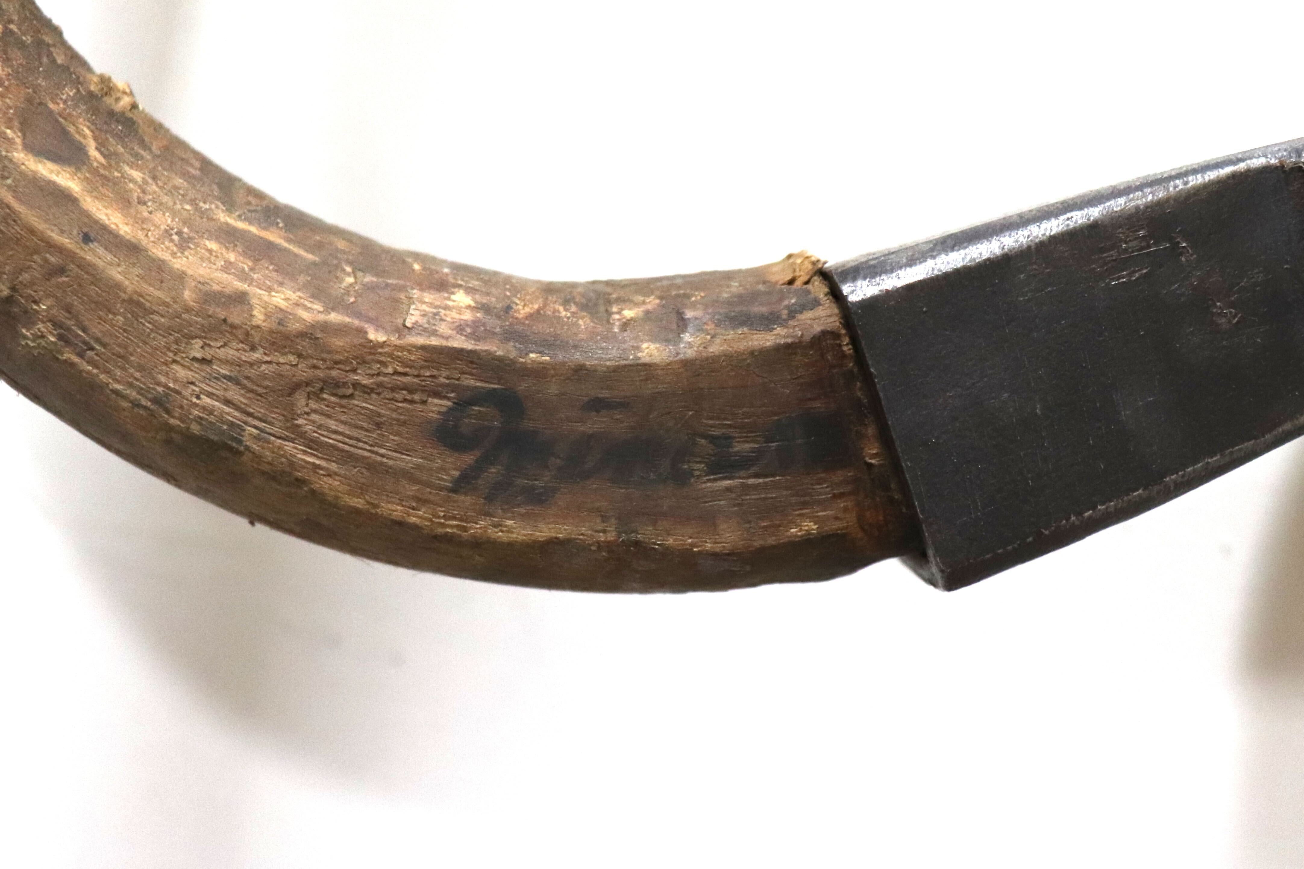 GMHH129D○大工道具 釿 ちょうな ちょんな 皮剥き 斧 手斧 はつり 伝統工法 宮大工 古民具 林業 山師 アンティーク レトロ 古道具