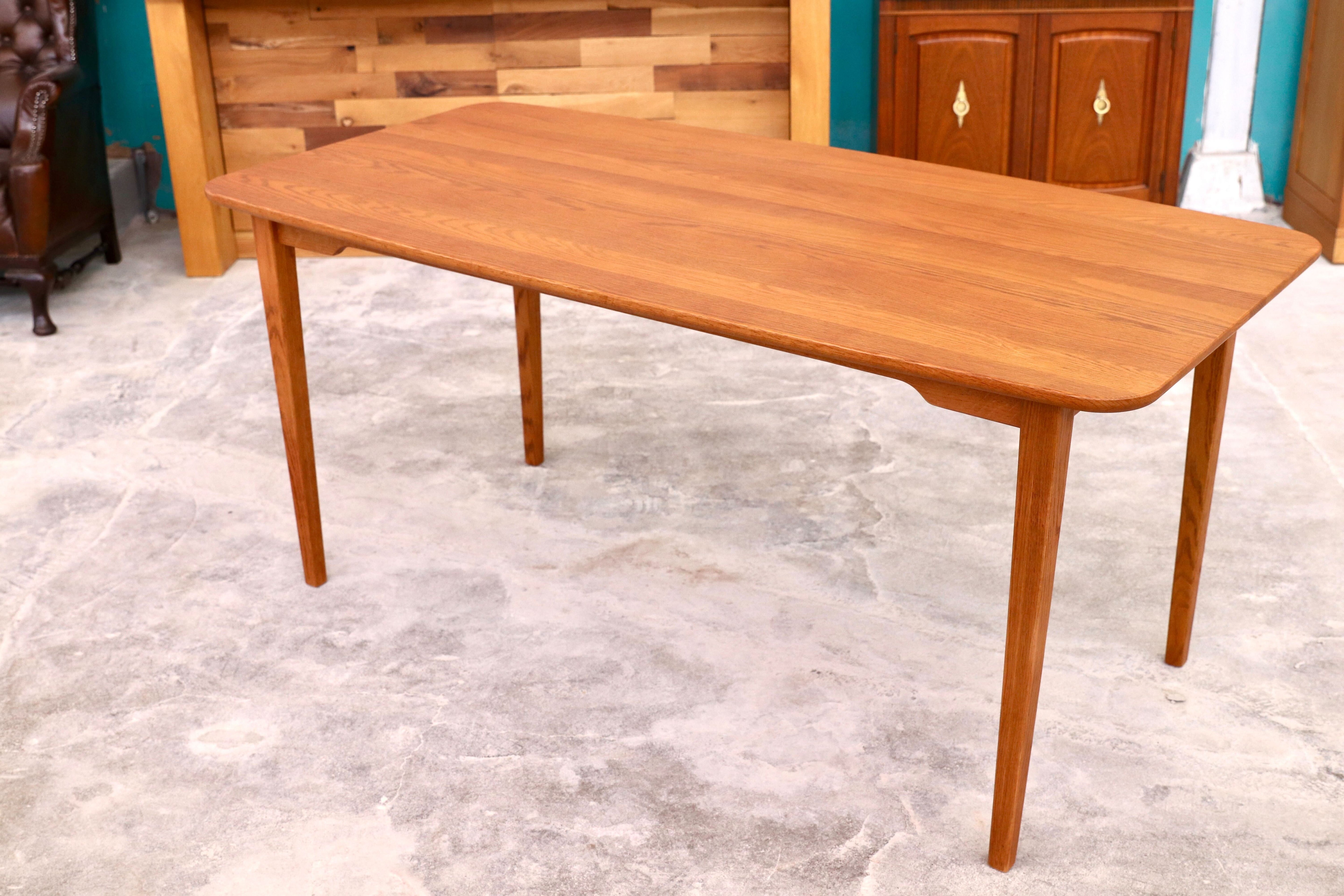 GMHK428B○unico / ウニコ TOVE トーブ ダイニングテーブル 食卓テーブル オーク材 定価7.92万 展示品