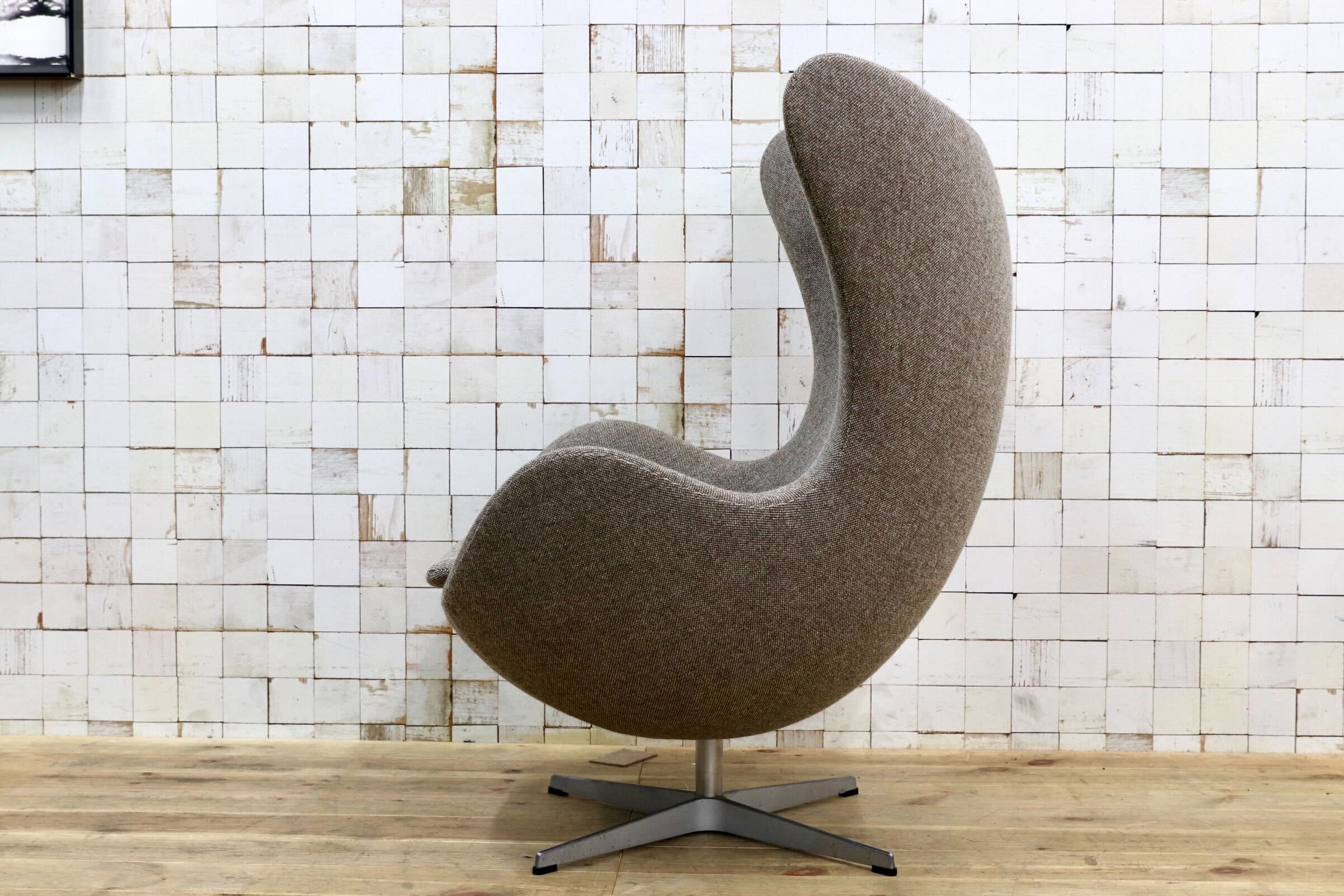 GMIO564○FRITZ HANSEN / フリッツハンセン エッグチェア アルネ・ヤコブセン ファブリック 北欧家具 名作椅子 ラウンジチェア