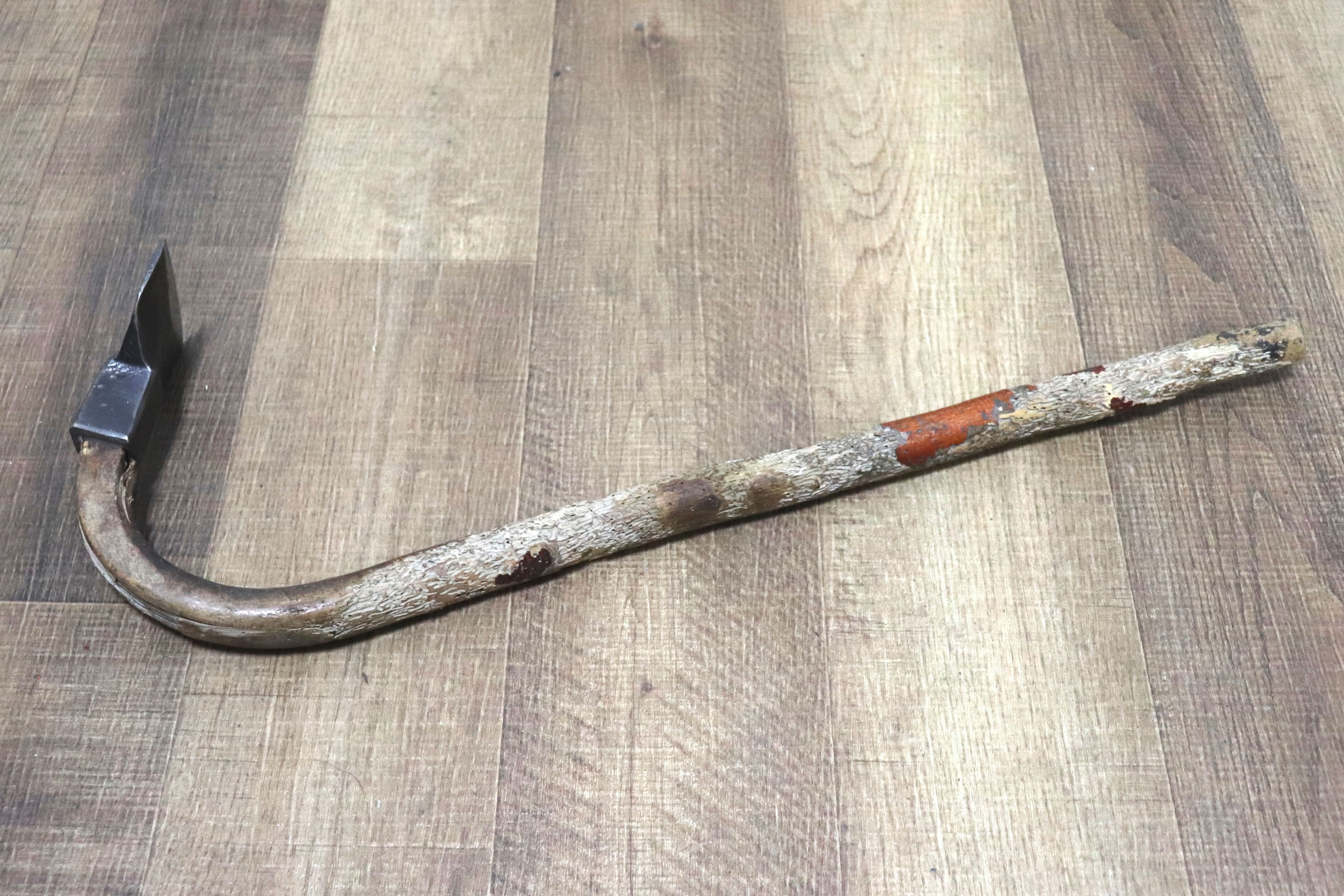 GMHH129E○大工道具 釿 ちょうな ちょんな 皮剥き 斧 手斧 はつり 伝統工法 宮大工 古民具 林業 山師 アンティーク レトロ 古道具