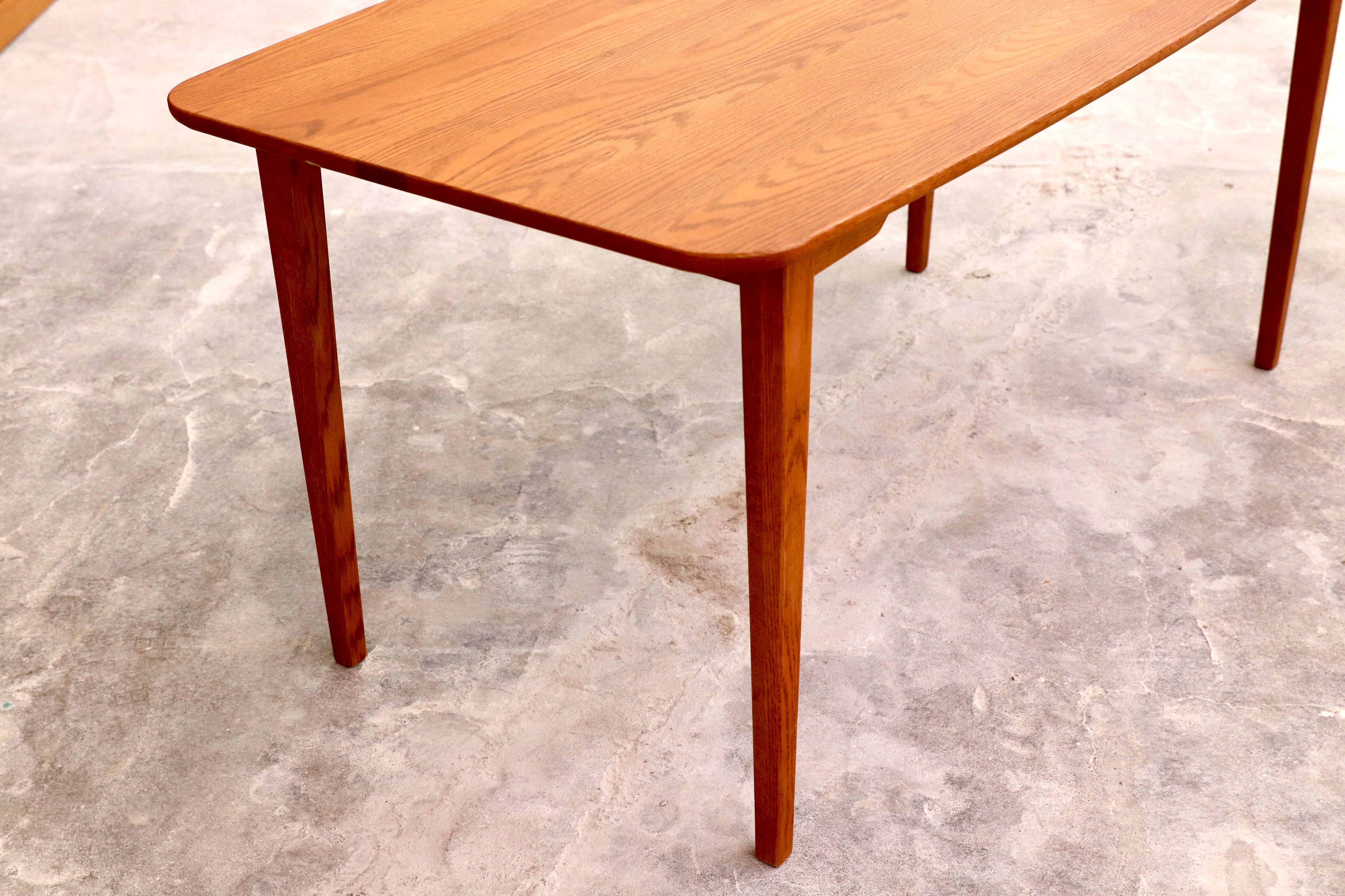 GMHK428B○unico / ウニコ TOVE トーブ ダイニングテーブル 食卓テーブル オーク材 定価7.92万 展示品