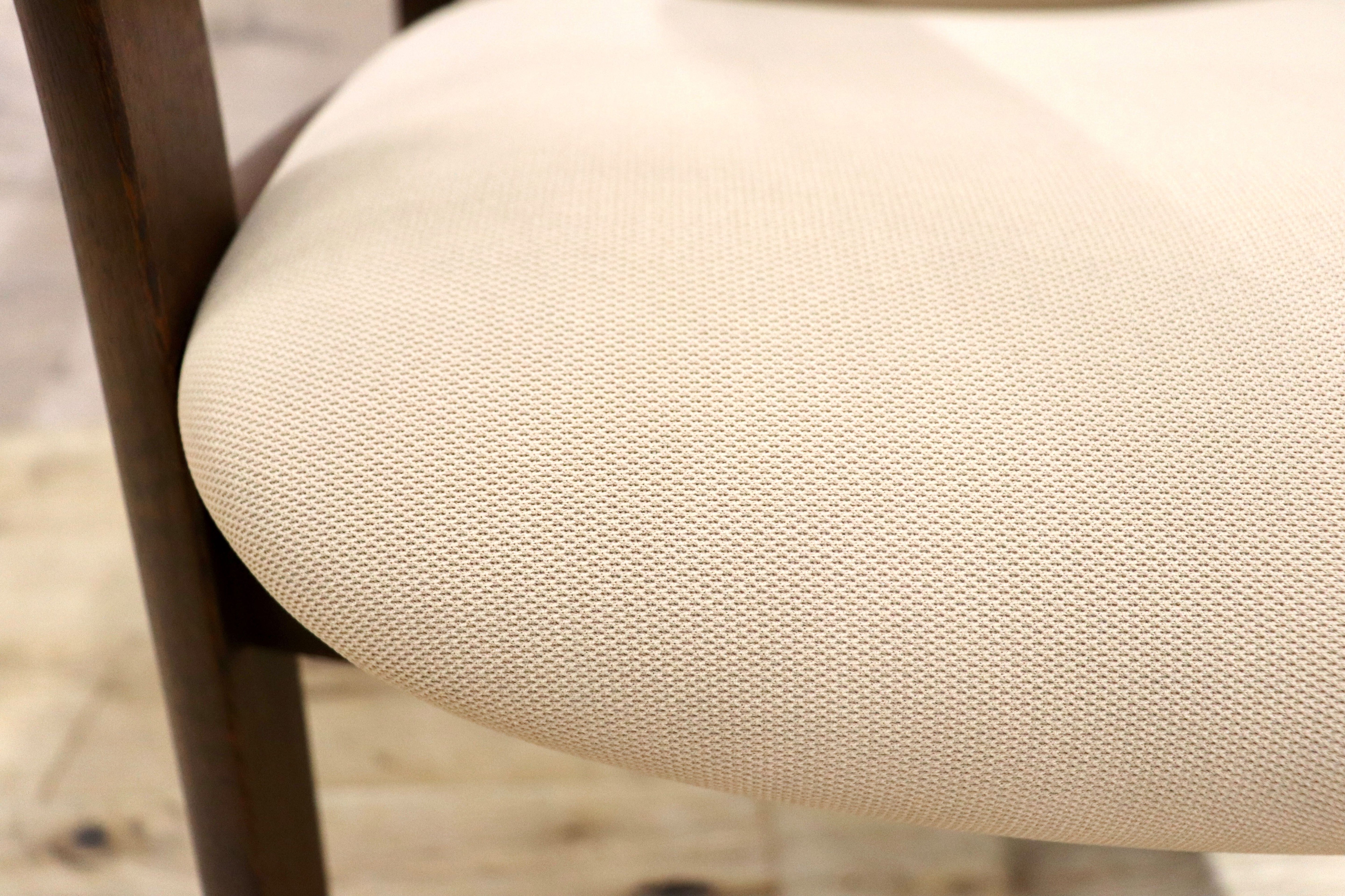 GMHS463E○シラカワ / shirakawa ダイニングチェア アームチェア 椅子 ファブリック 飛騨の家具 レトロ モダン