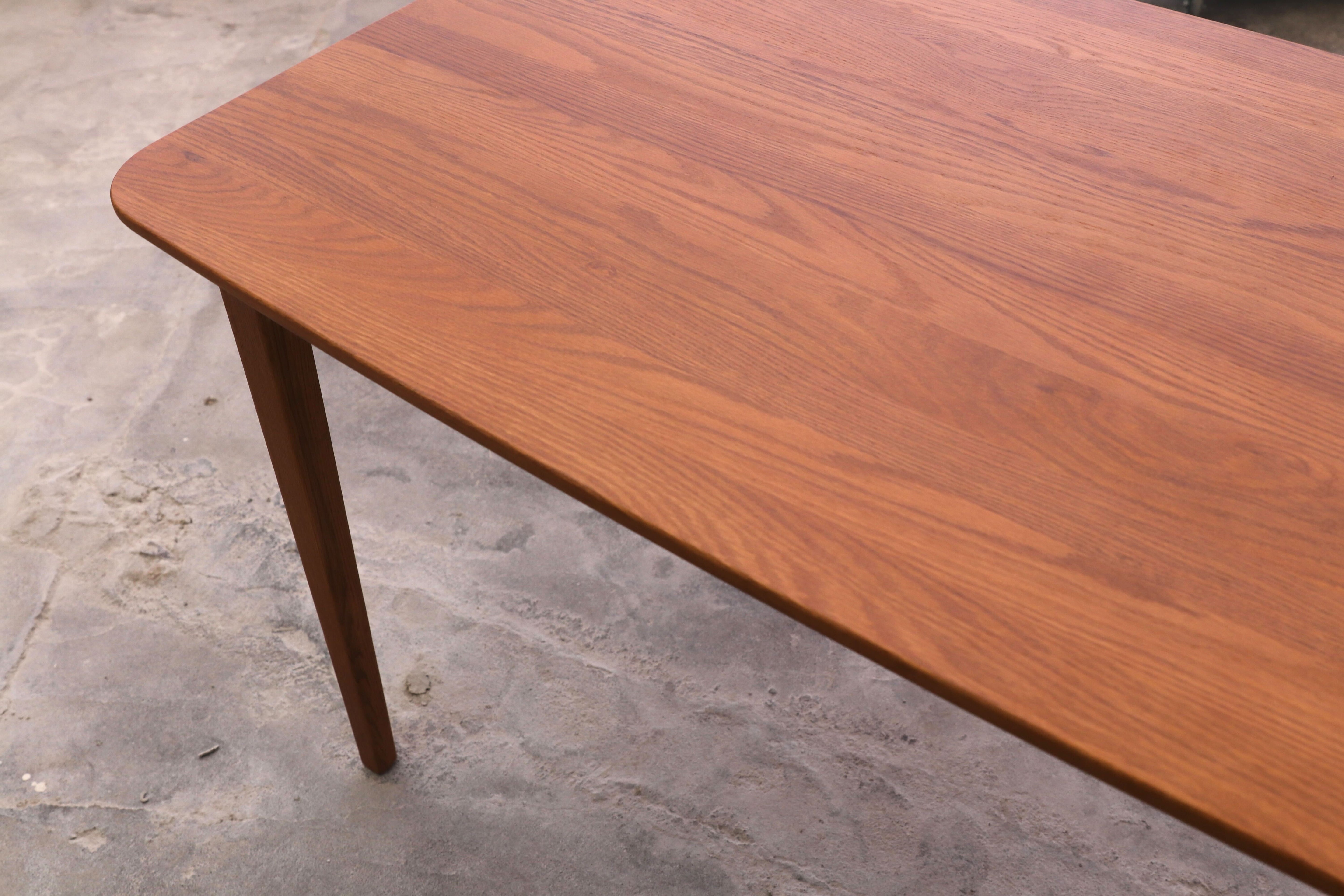 GMHK428B○unico / ウニコ TOVE トーブ ダイニングテーブル 食卓テーブル オーク材 定価7.92万 展示品