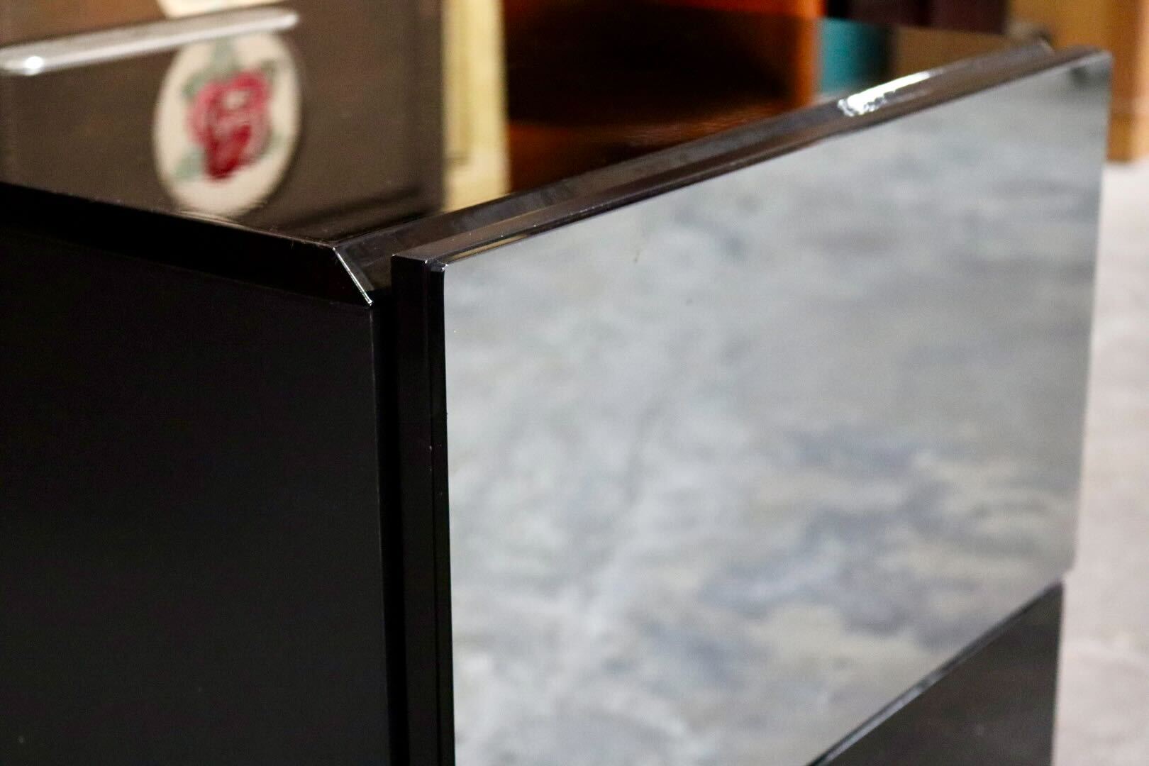 GMIH318B○静岡家具 MKマエダ家具 サイドキャビネット テレビボード サイドチェスト 収納 引き出し スタイリッシュ モダン