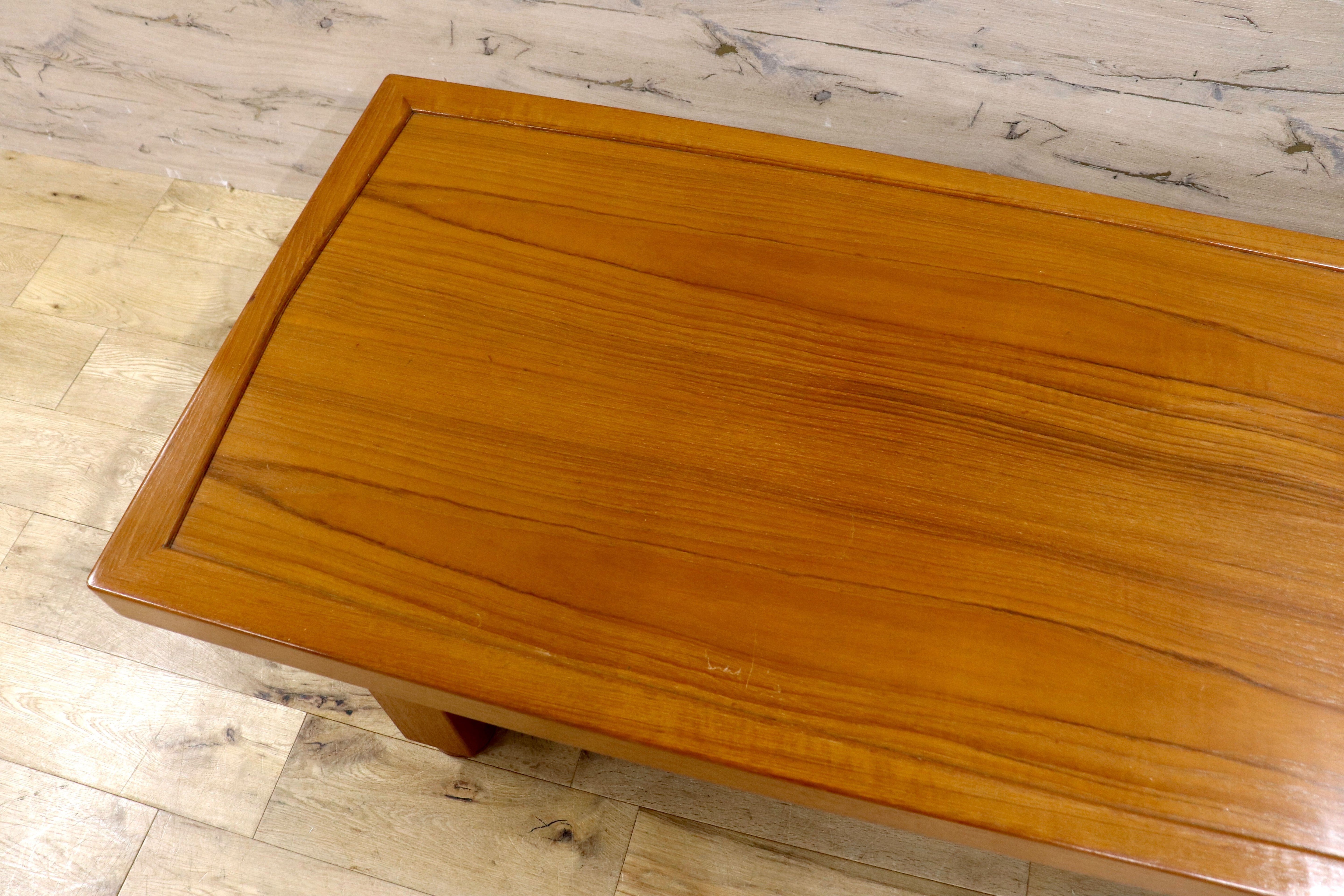 GMHK630○センターテーブル ローテーブル リビングテーブル 応接机 レトロモダン ヴィンテージ 木製家具