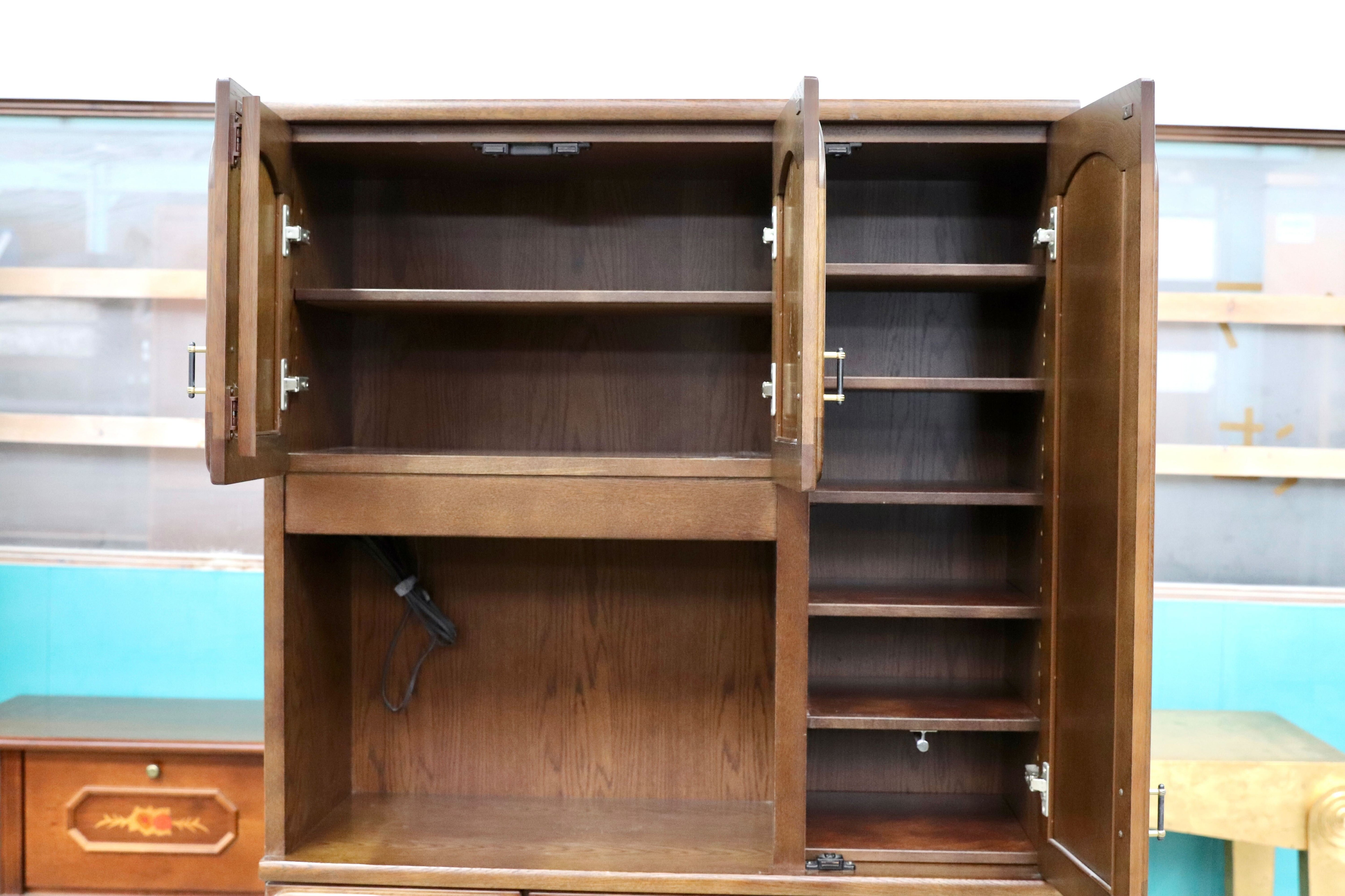 GMHK401○karimoku / カリモク 下駄箱 シューズケース オーク材 ブラウン 国産家具