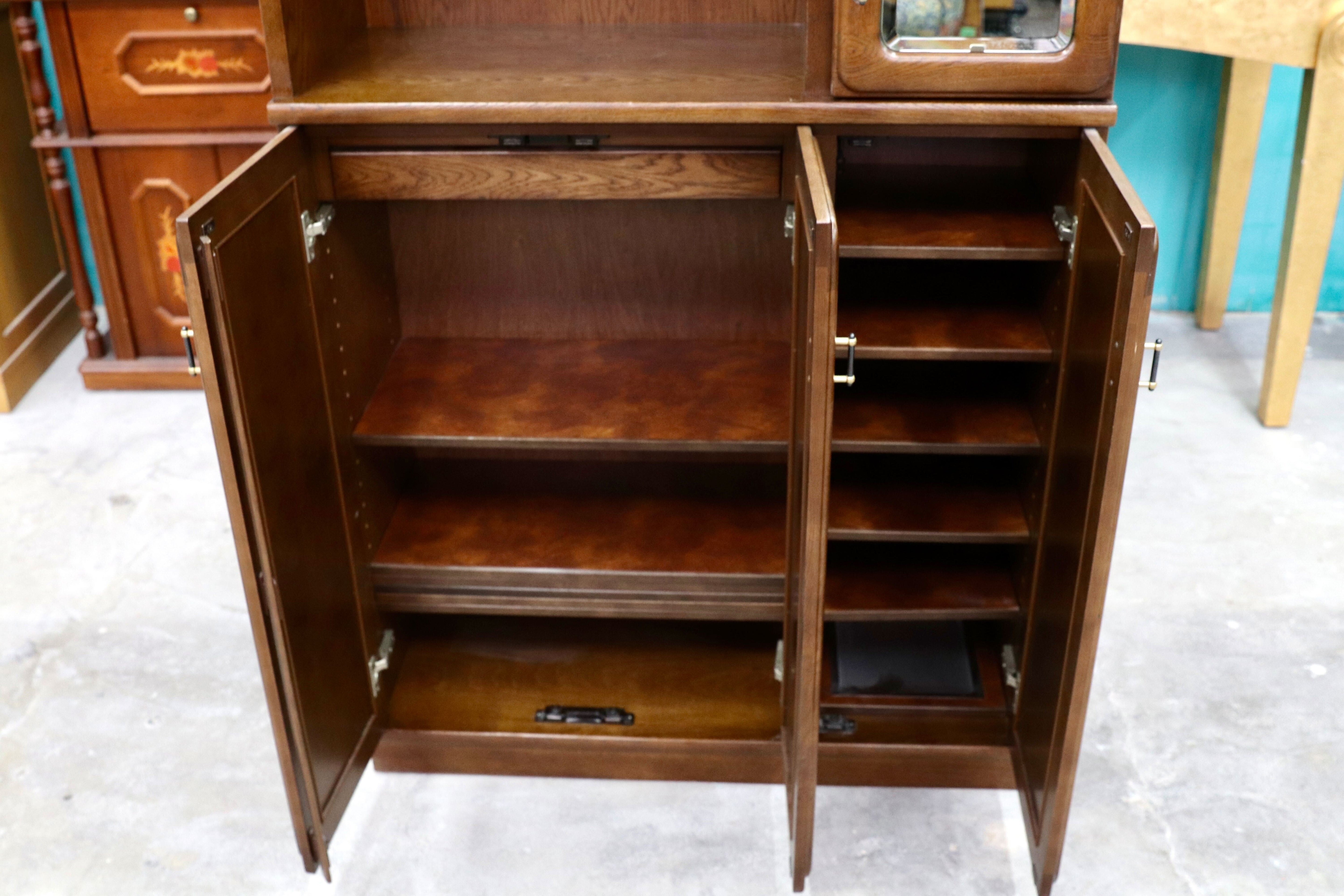 GMHK401○karimoku / カリモク 下駄箱 シューズケース オーク材 ブラウン 国産家具