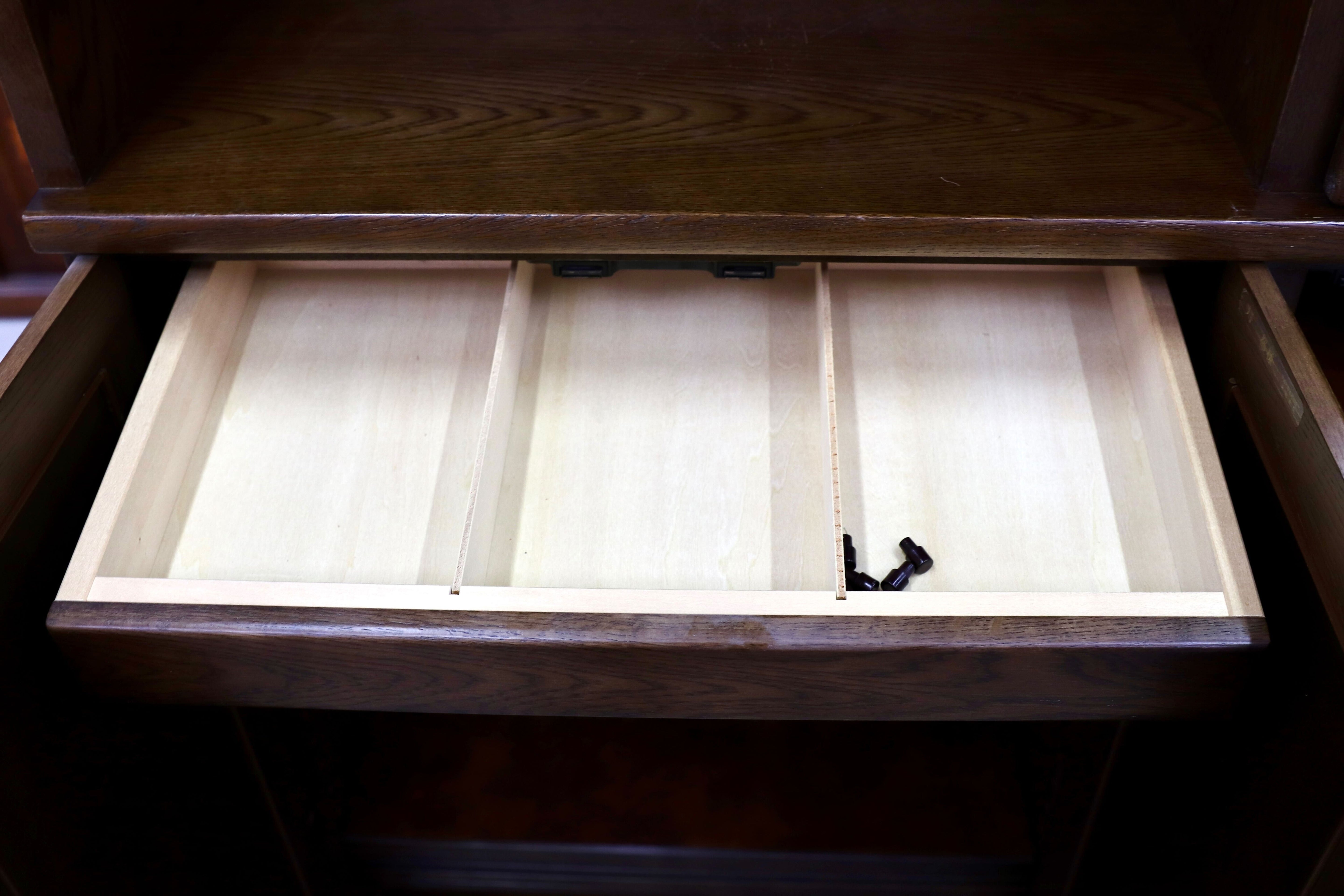 GMHK401○karimoku / カリモク 下駄箱 シューズケース オーク材 ブラウン 国産家具