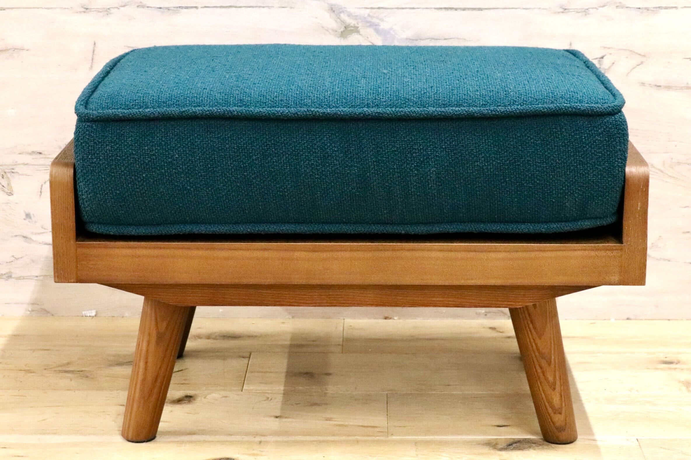 GMJK162○unico / ウニコ ALBERO アルベロ カバーリング オットマン ファブリック シンプル ナチュラル モダン 北欧スタイル 未使用B品