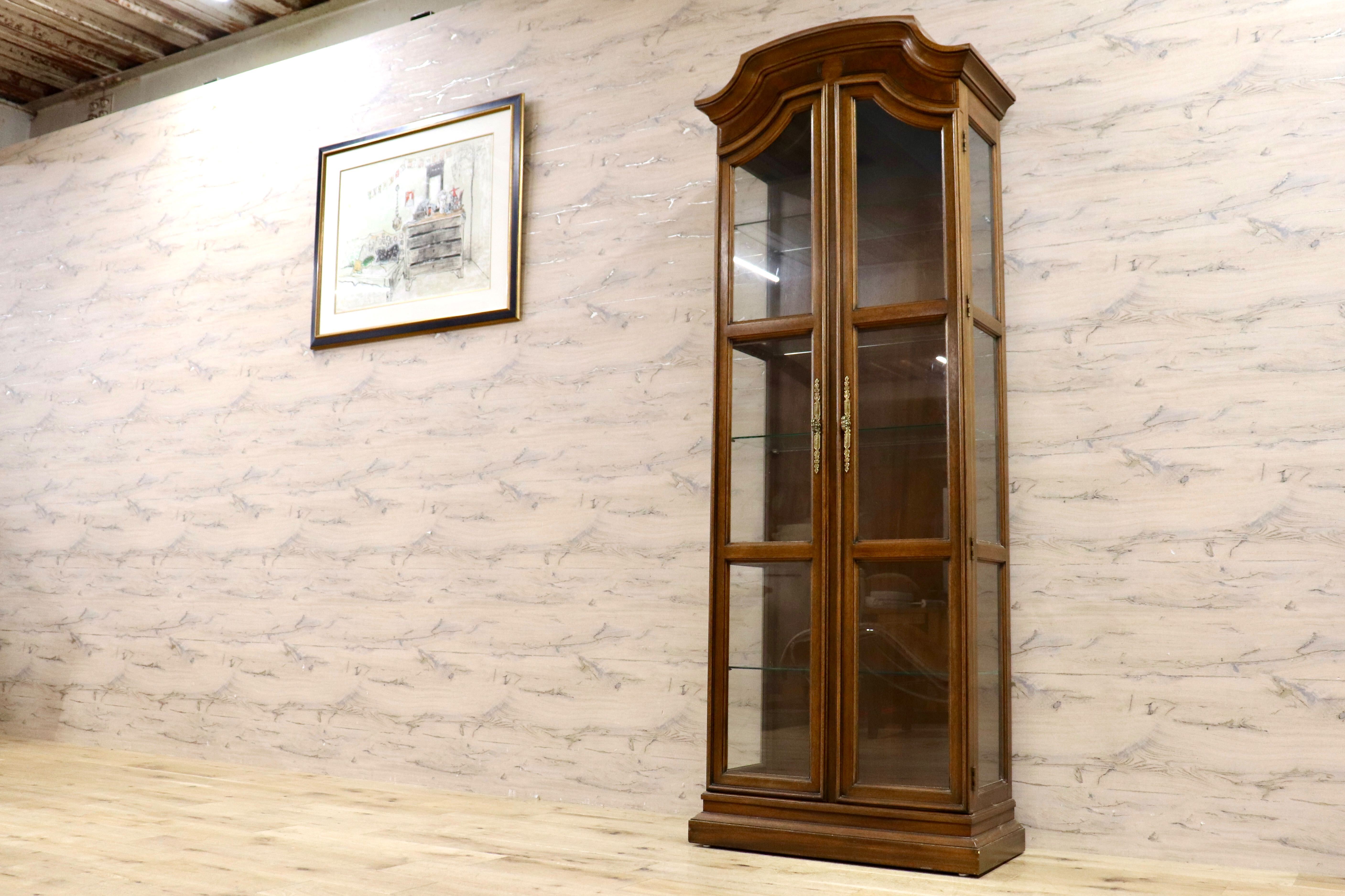 GMHK829○DREXEL HERITAGE /ドレクセルヘリテイジ キャビネット 飾り棚 クラシック クラシック 約70万