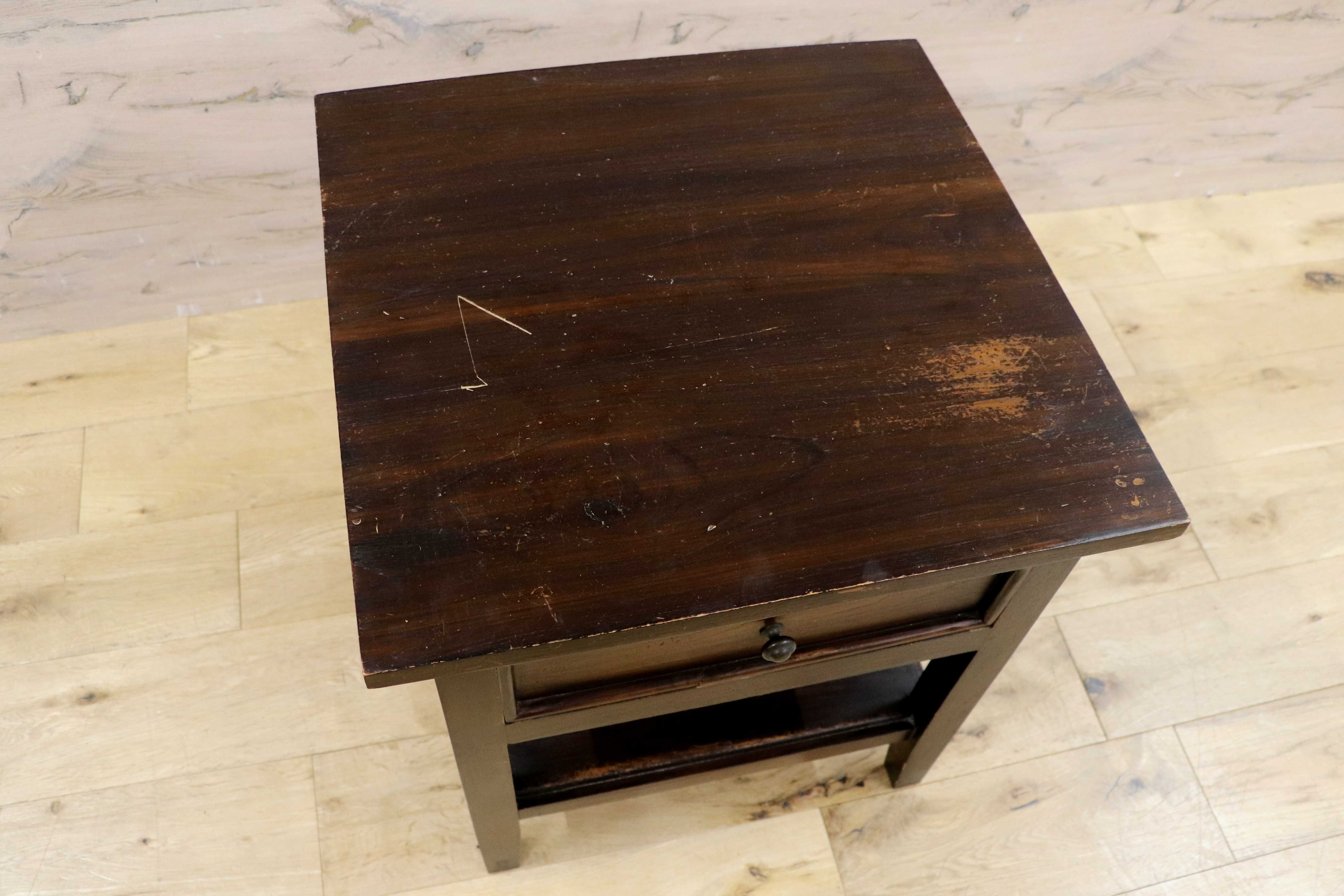 GMIK560B○ヨーロピアン アンティーク ヴィンテージ サイドテーブル コンソール チェスト キャビネットナイトテーブル 木製 電話台 花台