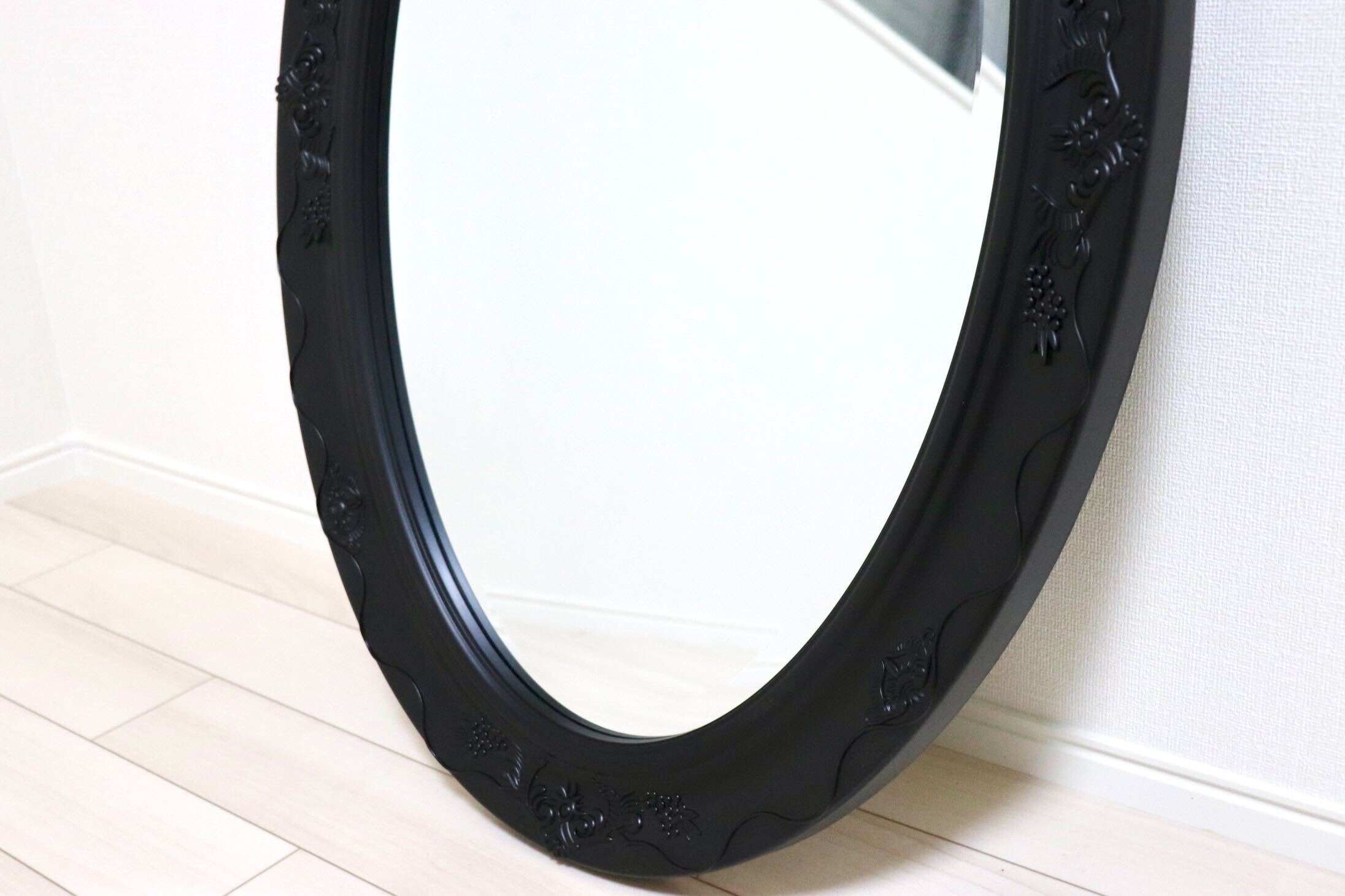 GMIK745B○ウォールミラー 壁掛け鏡 姿見 壁掛けミラー 全身鏡 立て掛けミラー 鏡 クラシック調