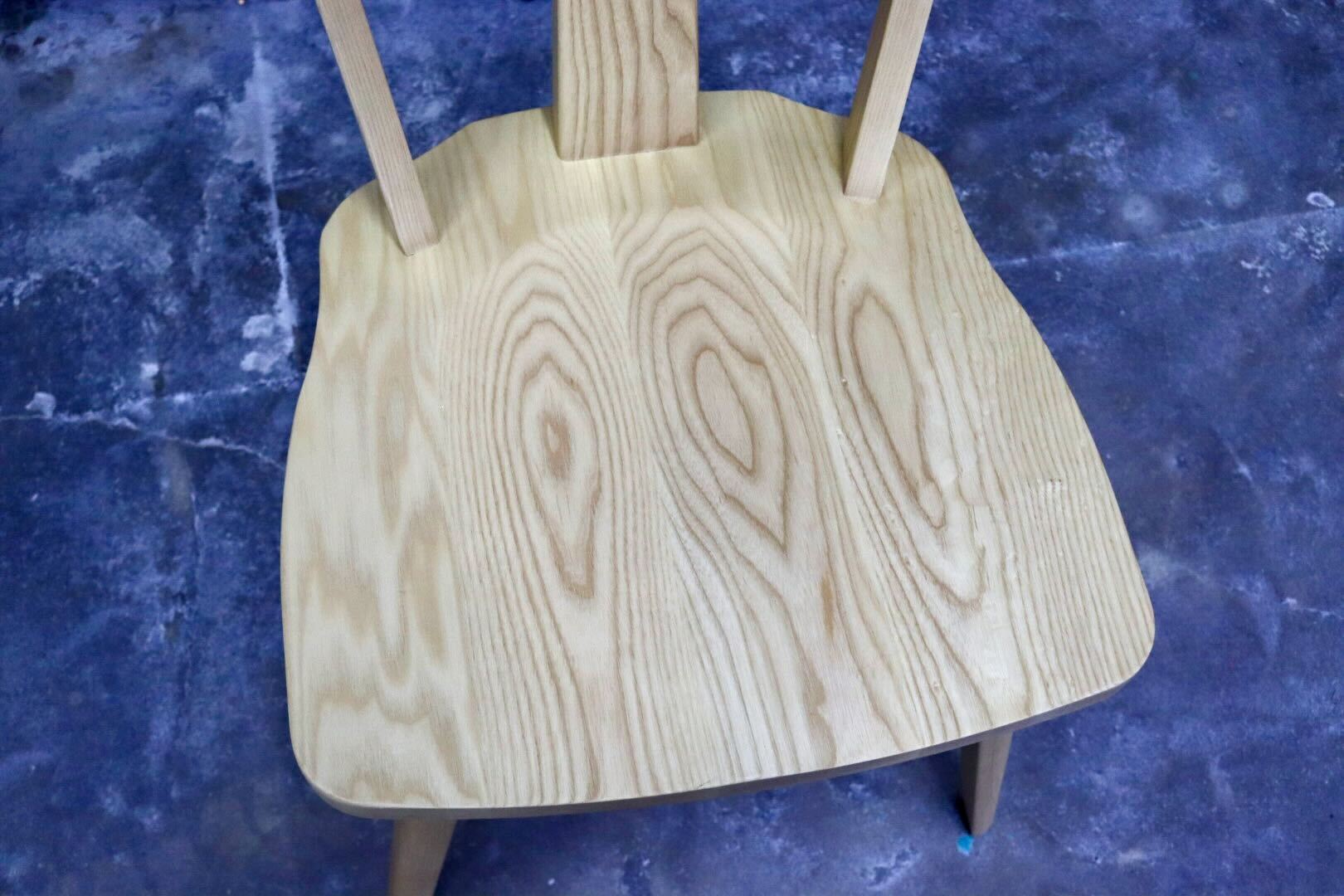 GMIH320B○らくよう工芸 飛騨家具 ダイニングチェア アームレスチェア 椅子 木製 無垢材 シンプル ナチュラル カントリー