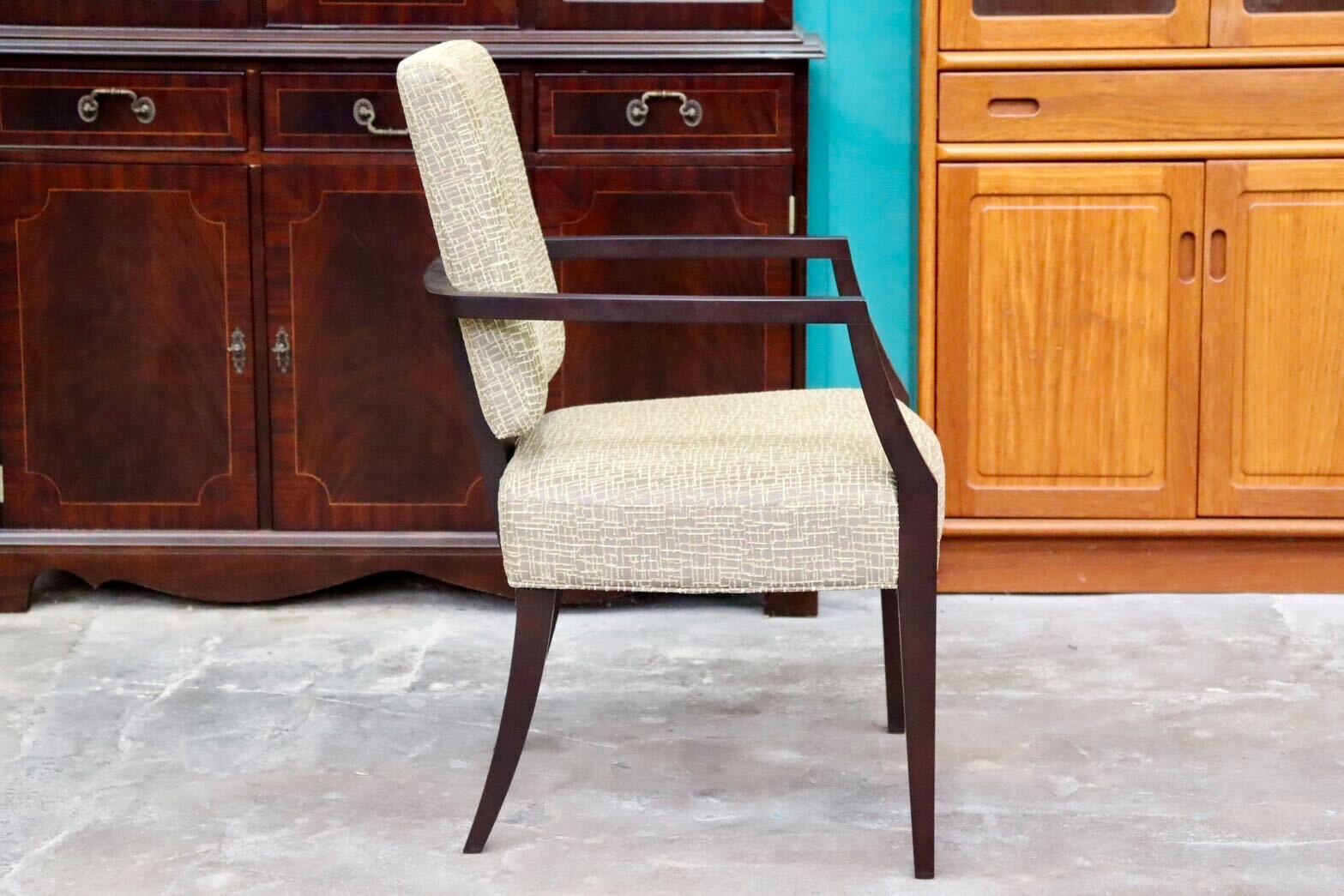 GMIH172C○ROCKSTONE / ロックストーン ダイニングチェア 椅子 アームチェア ファブリック 北欧スタイル モデルルーム展示品