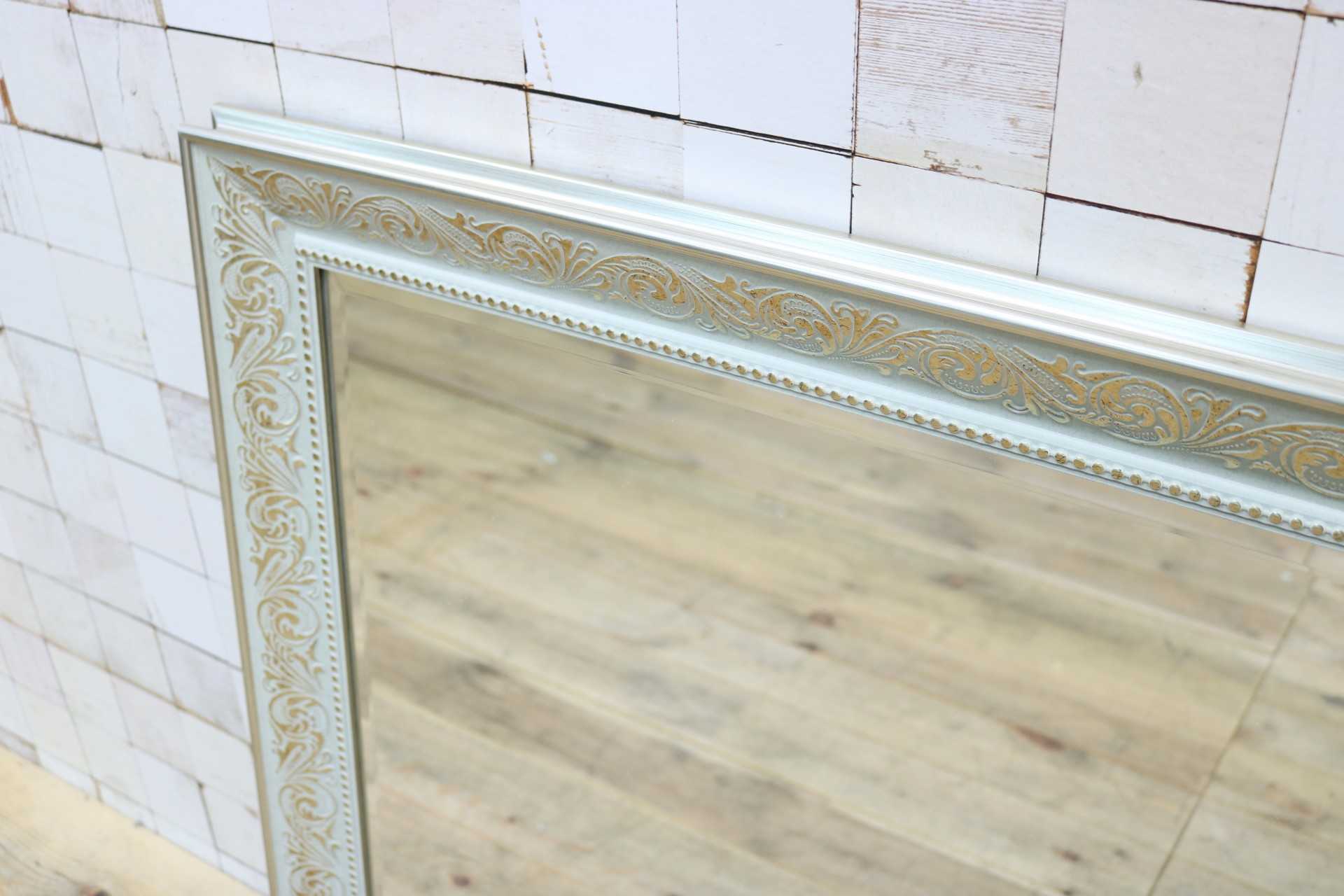 GMIK750H○ウォールミラー 壁掛け鏡 姿見 壁掛けミラー 全身鏡 立て掛けミラー 鏡 アンティーク調 店舗什器 未使用B品