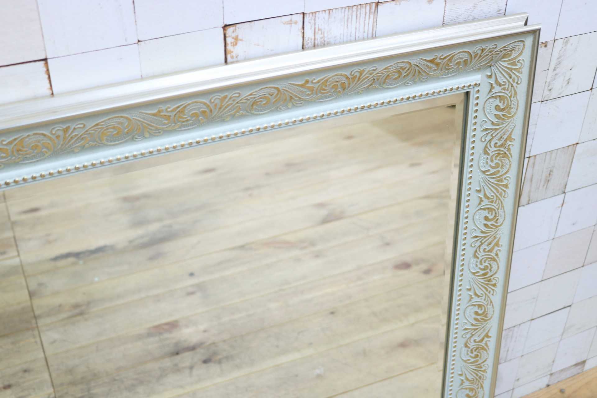 GMIK750H○ウォールミラー 壁掛け鏡 姿見 壁掛けミラー 全身鏡 立て掛けミラー 鏡 アンティーク調 店舗什器 未使用B品