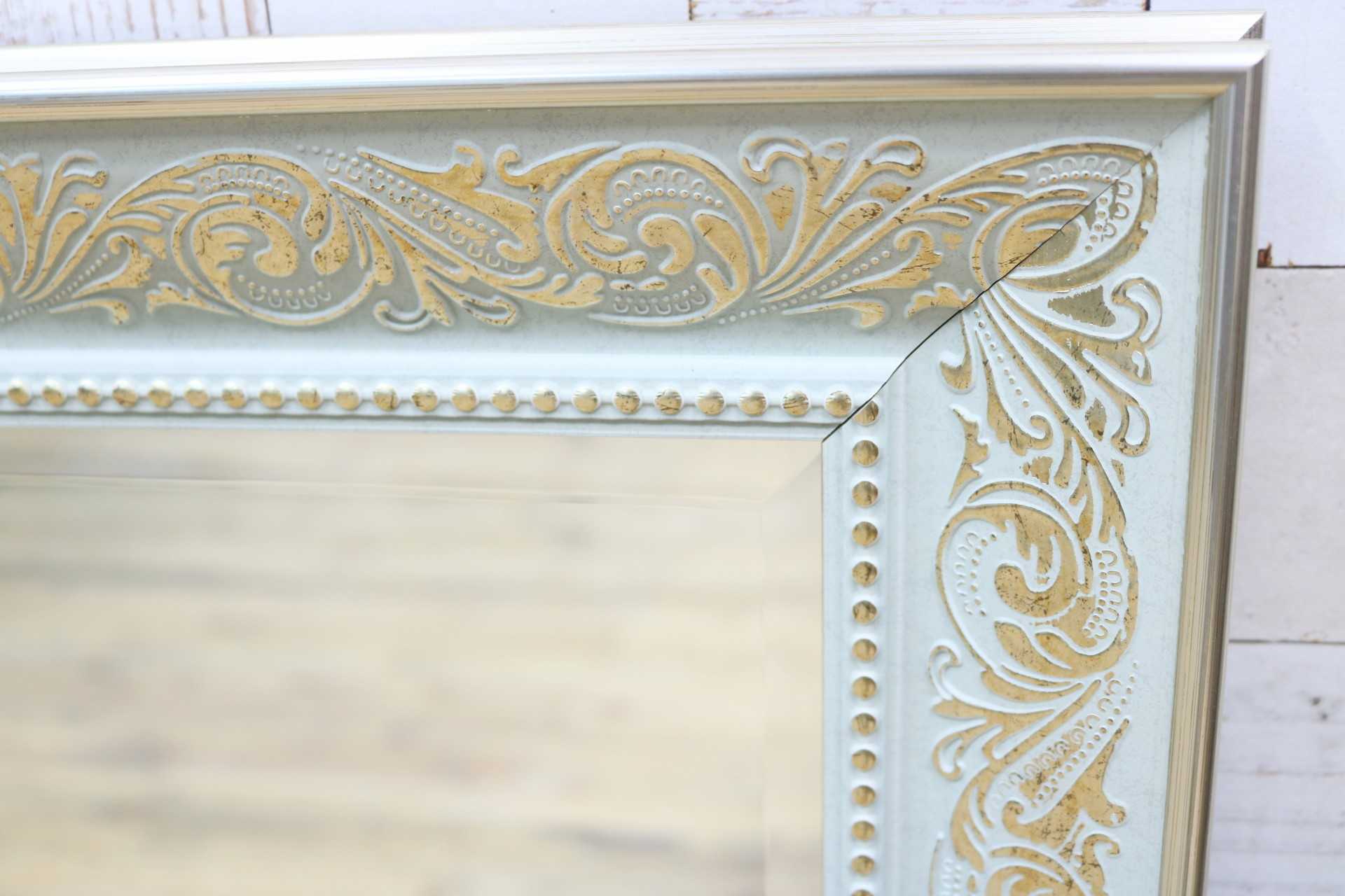 GMIK750H○ウォールミラー 壁掛け鏡 姿見 壁掛けミラー 全身鏡 立て掛けミラー 鏡 アンティーク調 店舗什器 未使用B品