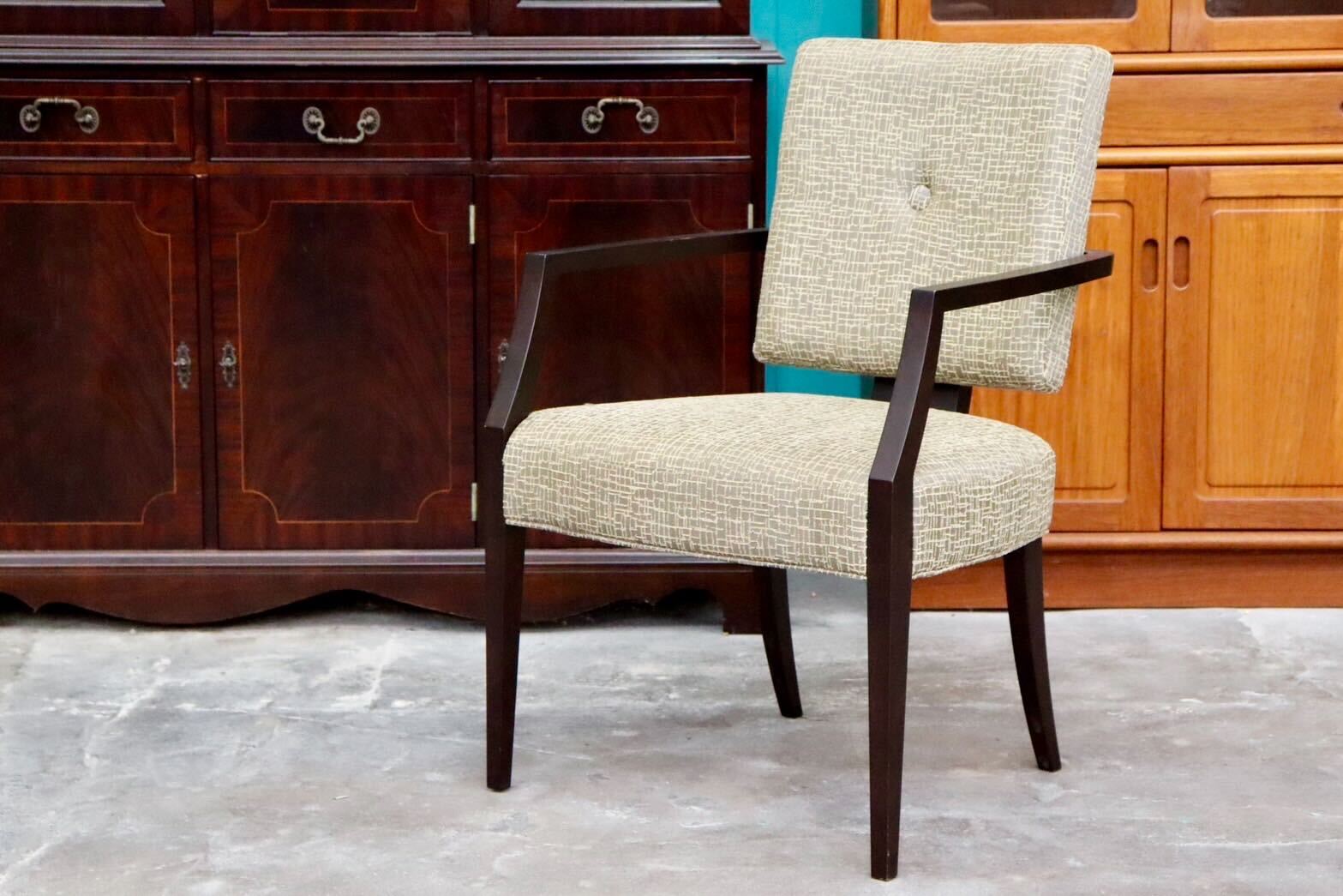 GMIH172D○ROCKSTONE / ロックストーン ダイニングチェア 椅子 アームチェア ファブリック 北欧スタイル モデルルーム展示品