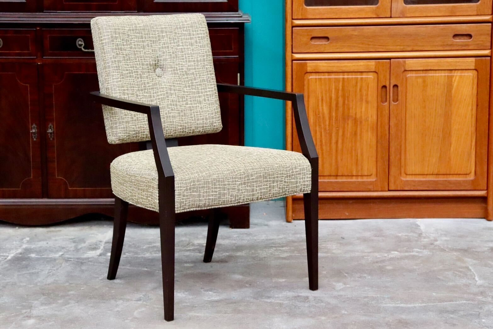 GMIH172D○ROCKSTONE / ロックストーン ダイニングチェア 椅子 アームチェア ファブリック 北欧スタイル モデルルーム展示品