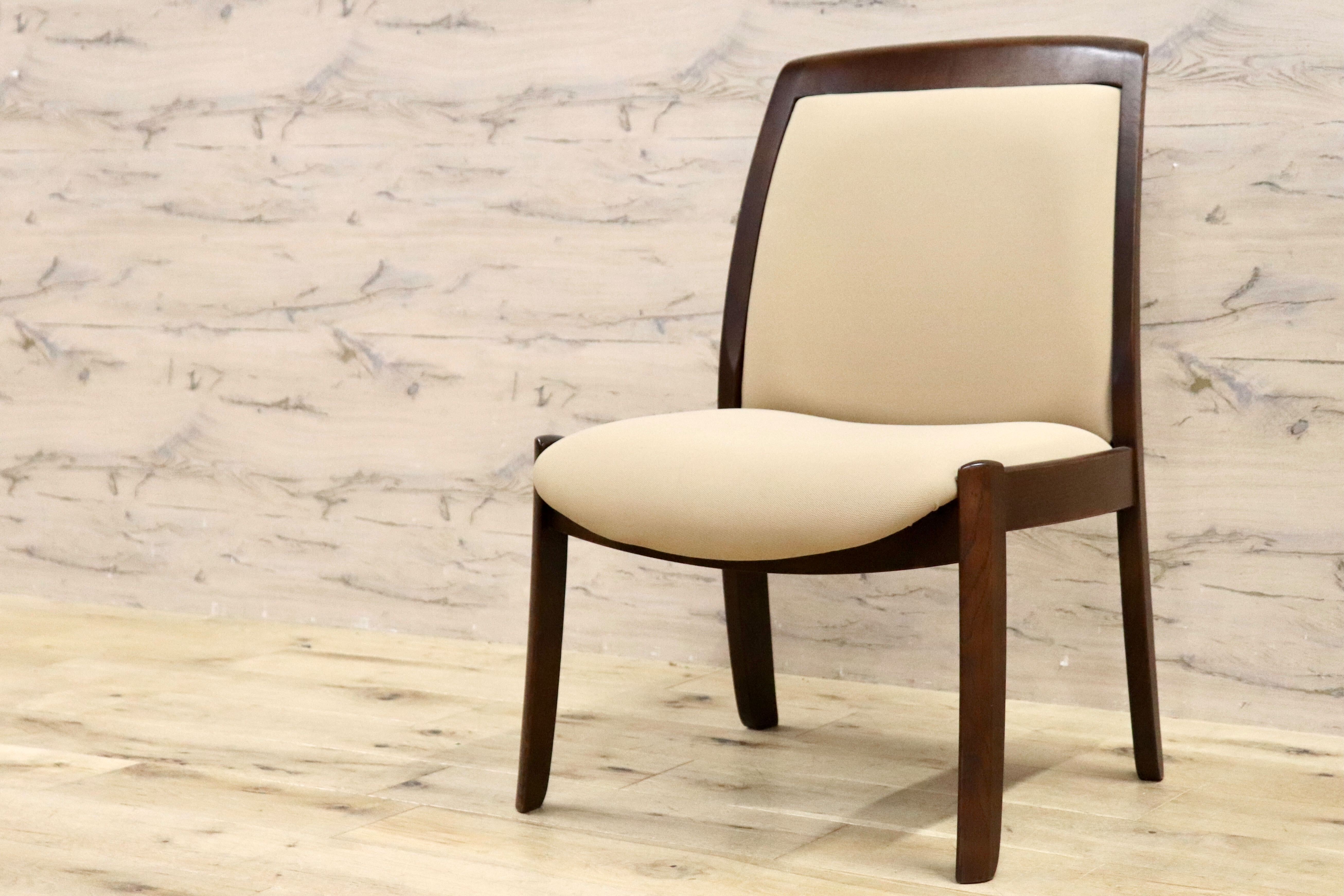 GMHS463G○シラカワ / shirakawa ダイニングチェア アームチェア 椅子 ファブリック 飛騨の家具 レトロ モダン