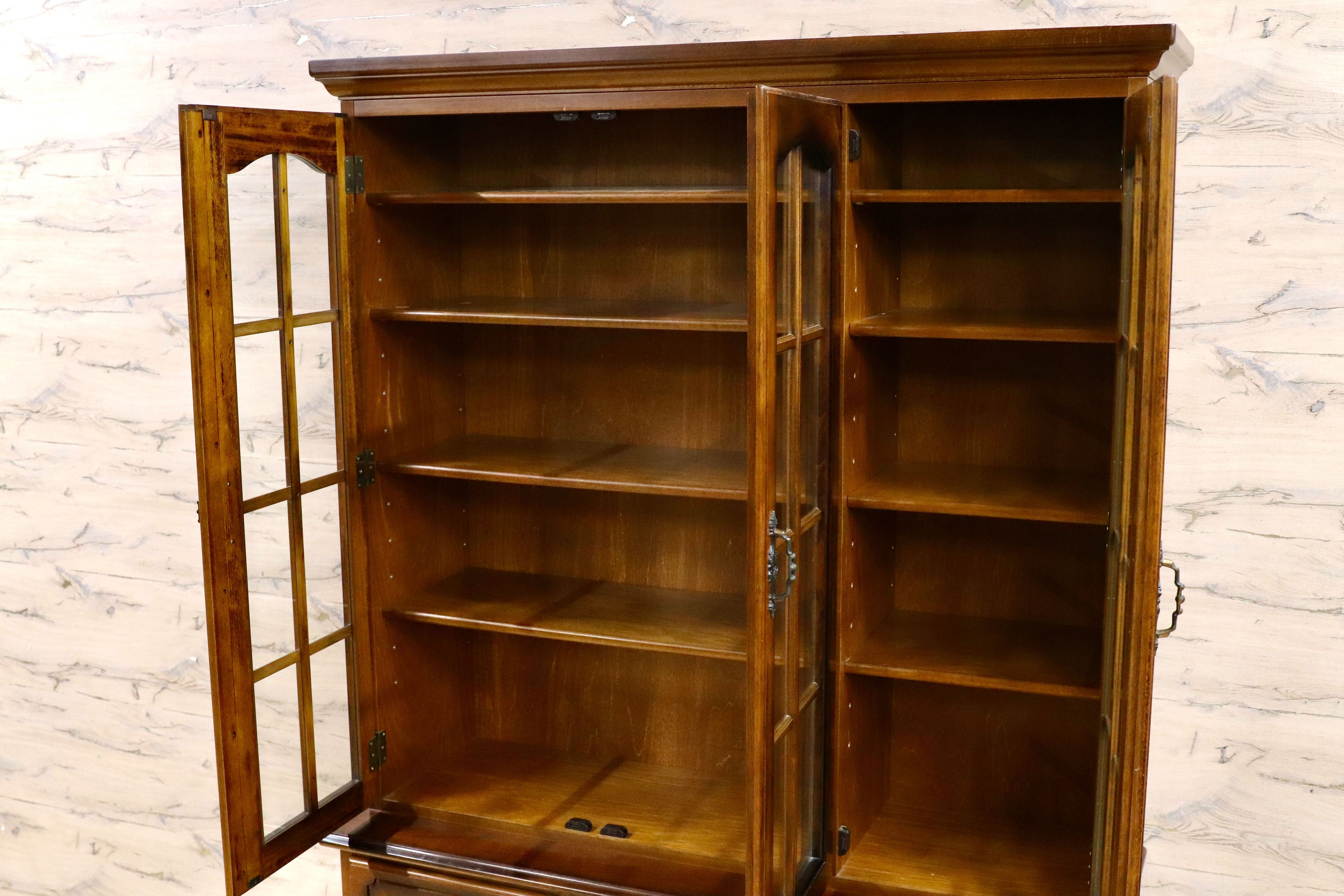 GMGT240○karimoku / カリモク コロニアル 食器棚 水屋棚 カップボード キッチンボード オールド カントリー 飾り棚 キャビネット 約37万