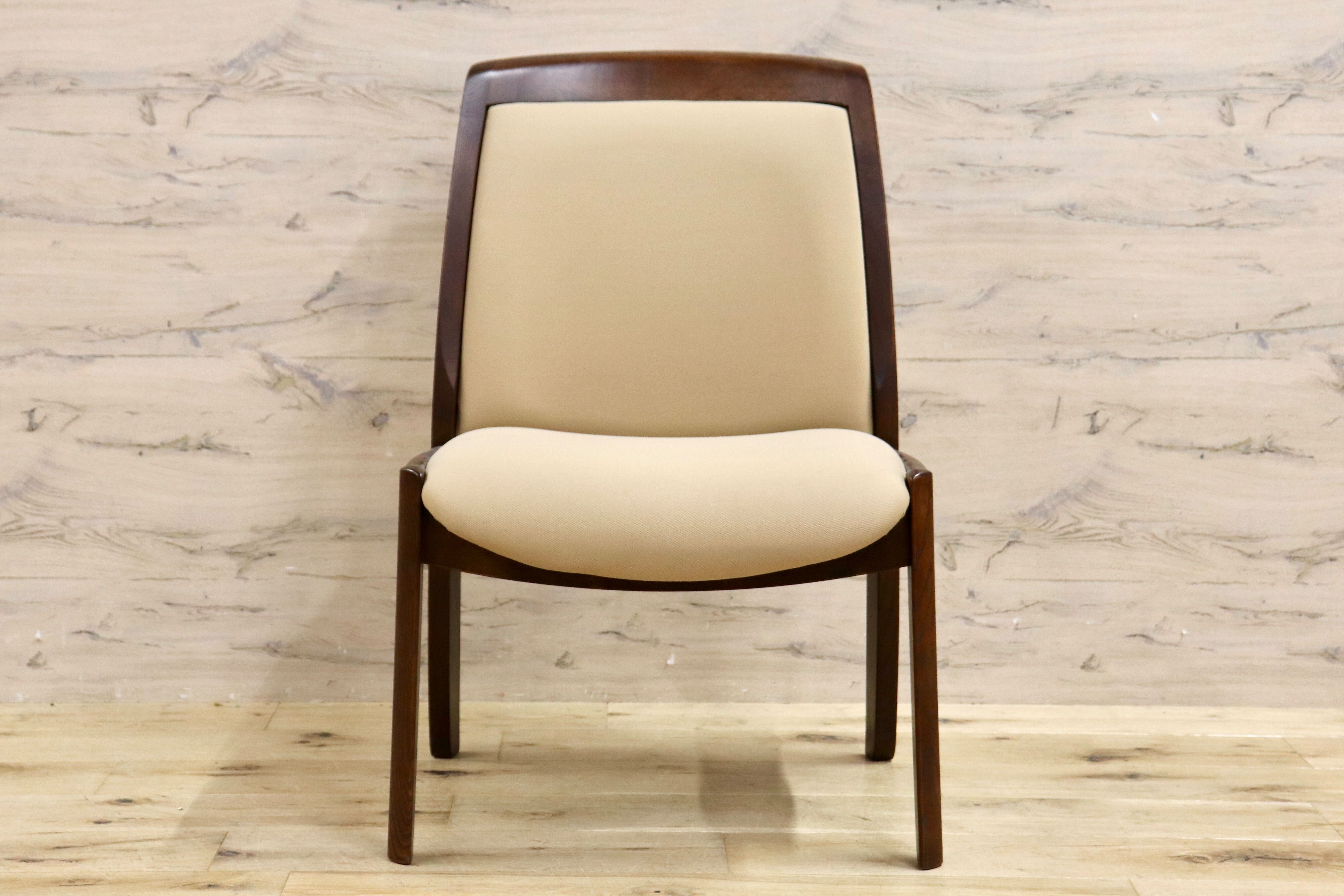 GMHS463G○シラカワ / shirakawa ダイニングチェア アームチェア 椅子 ファブリック 飛騨の家具 レトロ モダン