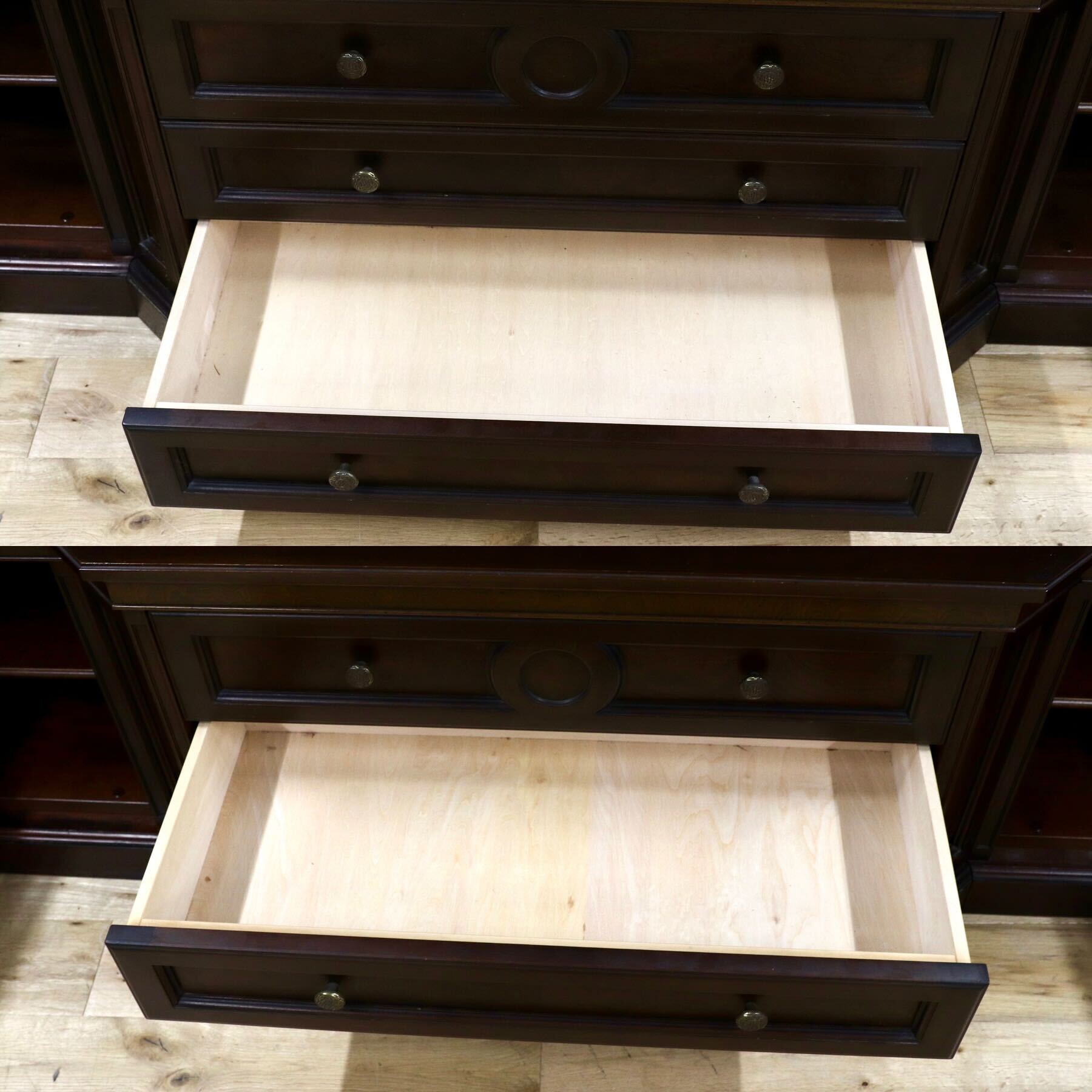 GMHS160○domani / ドマーニ PROCEED プロシード キャビネット リビングボード karimoku クラシック ヴィンテージ 定価約100万 稀少 廃番