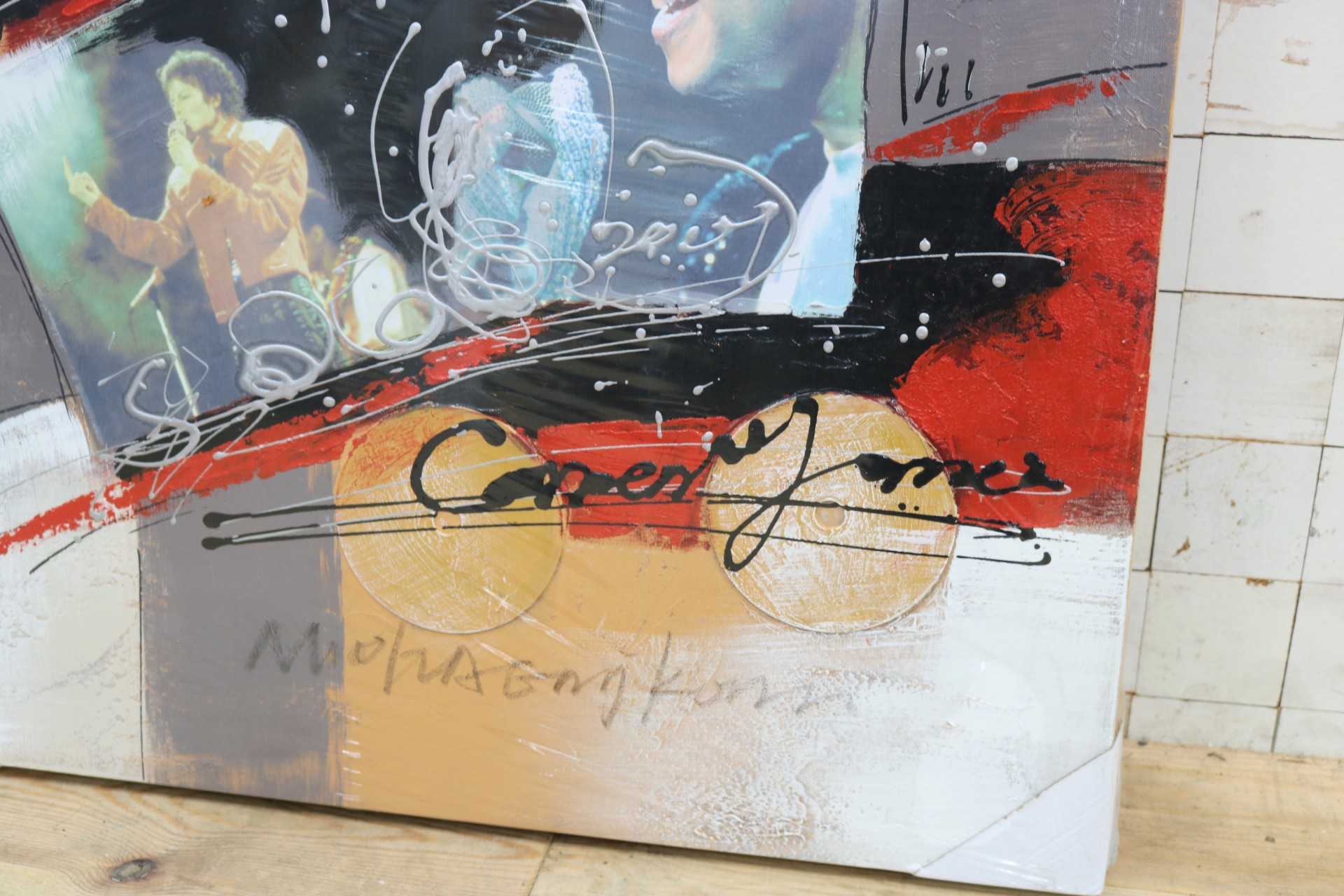 GMIK749U◯マイケル・ジャクソン アートパネル 大型 インテリアボード コラージュアート