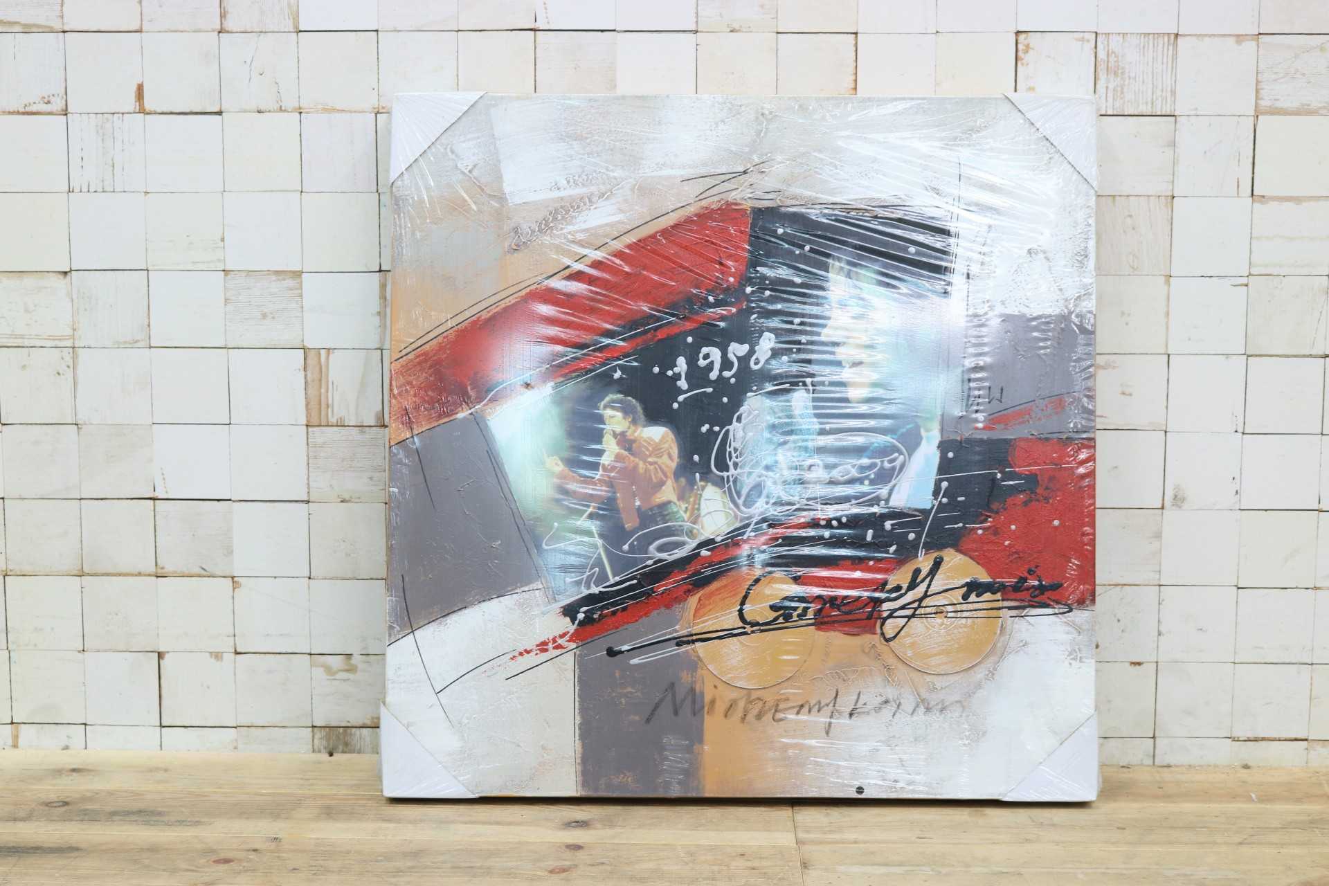 GMIK749V◯マイケル・ジャクソン アートパネル 大型 インテリアボード コラージュアート