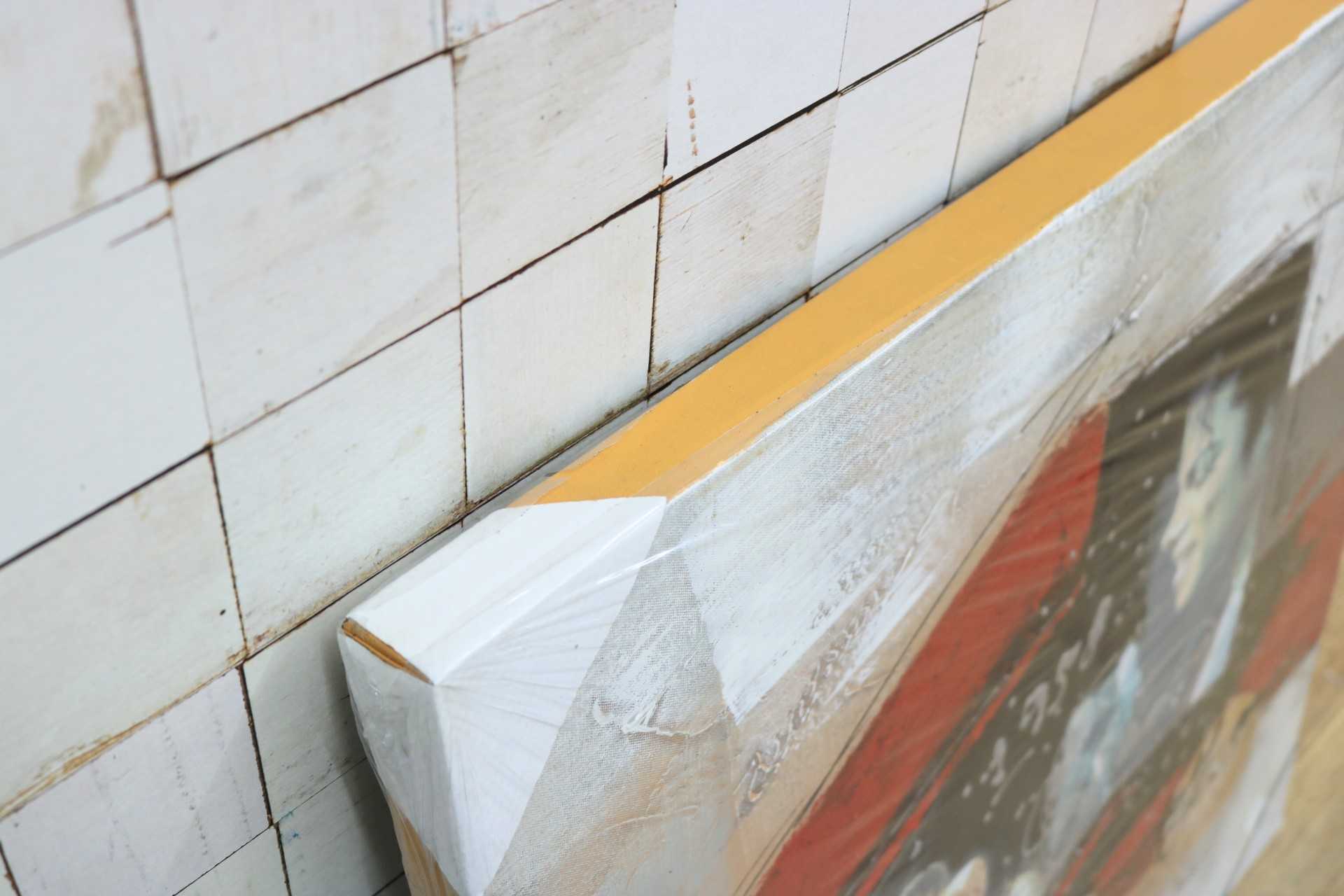 GMIK749V◯マイケル・ジャクソン アートパネル 大型 インテリアボード コラージュアート