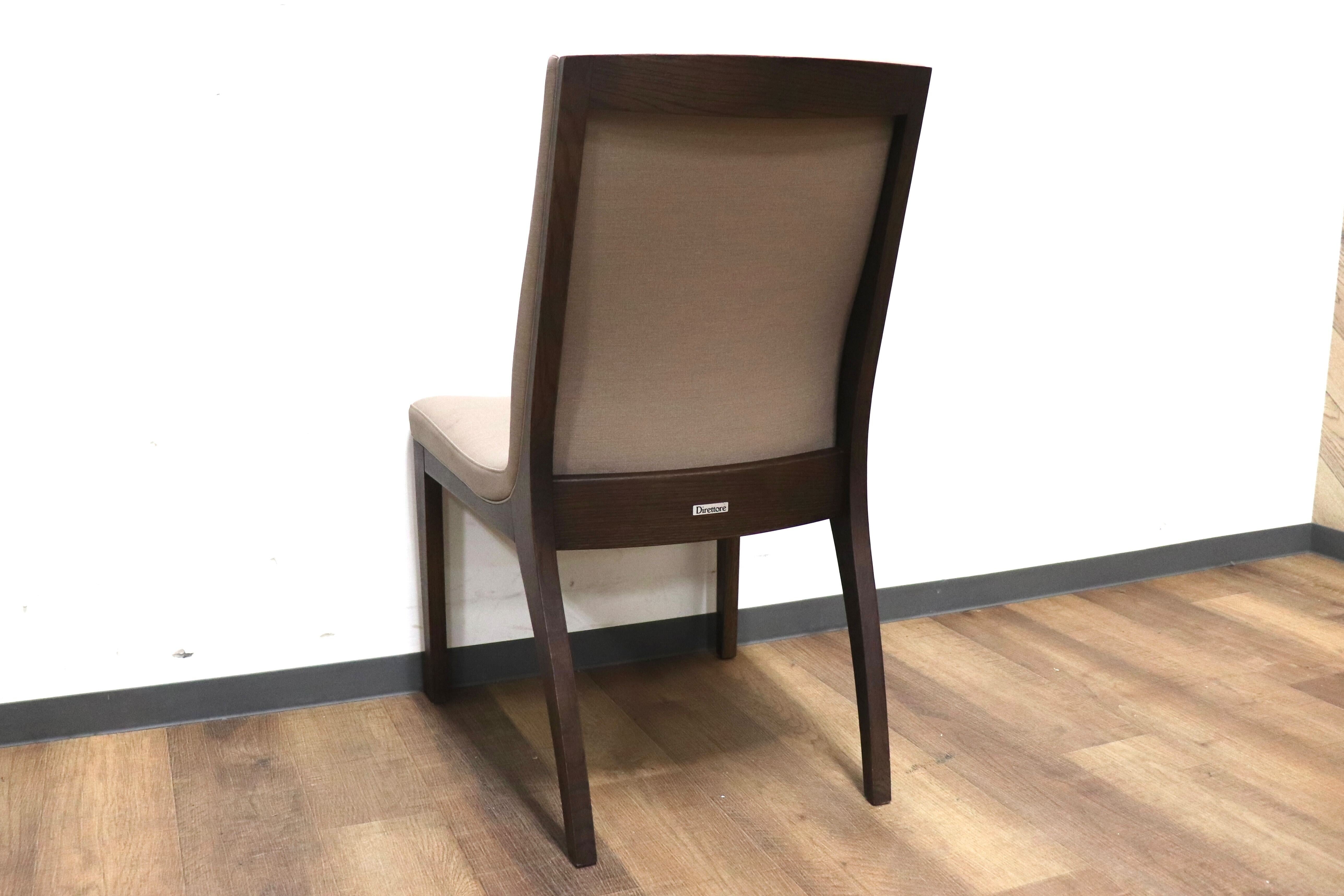 GMHK279B○karimoku / カリモク Direttore ディレトーレ デザイナーズチェア ダイニングチェア アームレスチェア 食卓椅子 国産家具 美品
