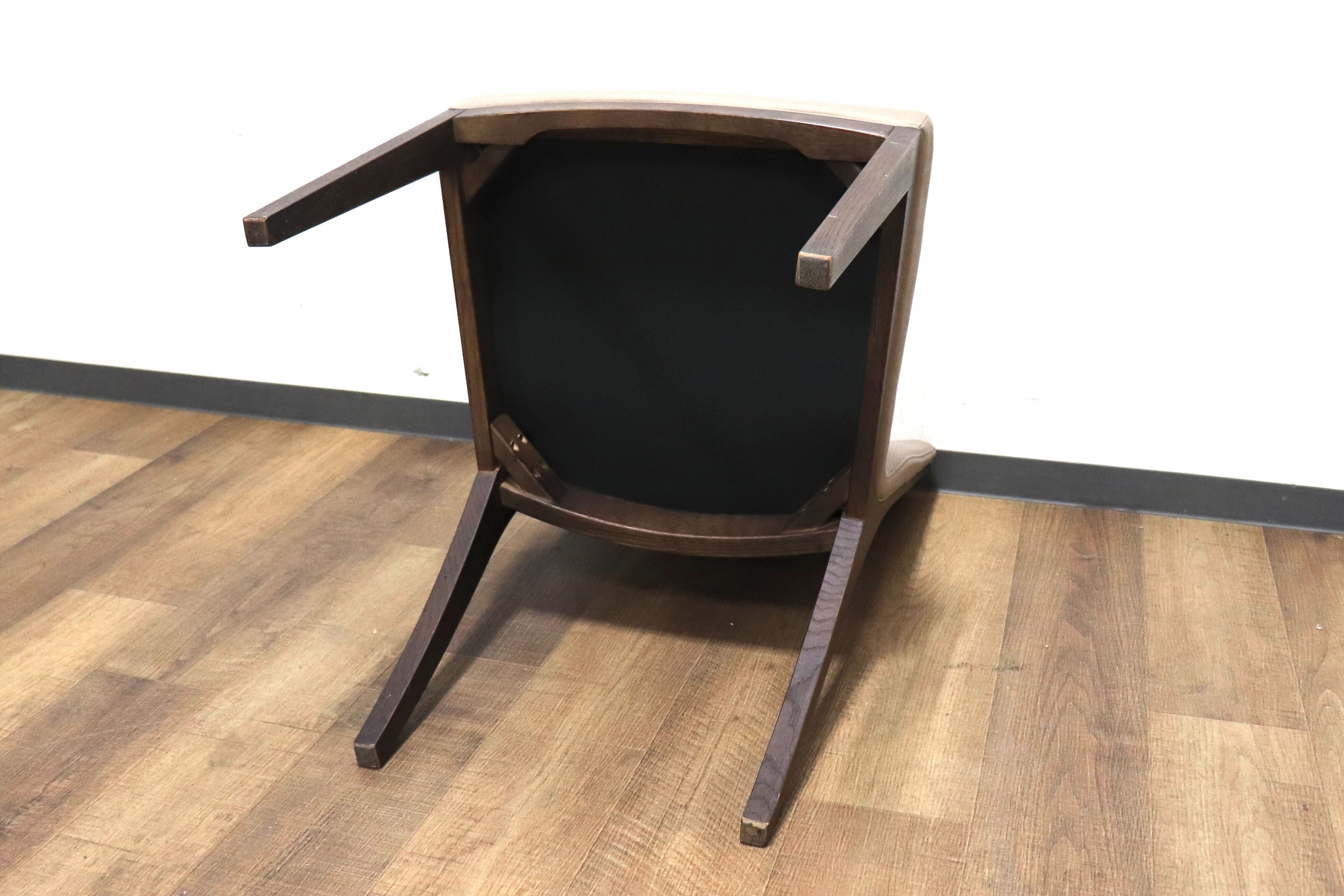 GMHK279B○karimoku / カリモク Direttore ディレトーレ デザイナーズチェア ダイニングチェア アームレスチェア 食卓椅子 国産家具 美品