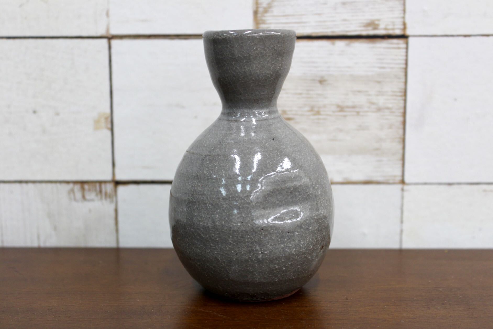 GMJK371J〇紀州焼 葵窯 徳利 酒器 酒注ぎ 共箱 茶道具 煎茶道具 陶器 焼物 未使用