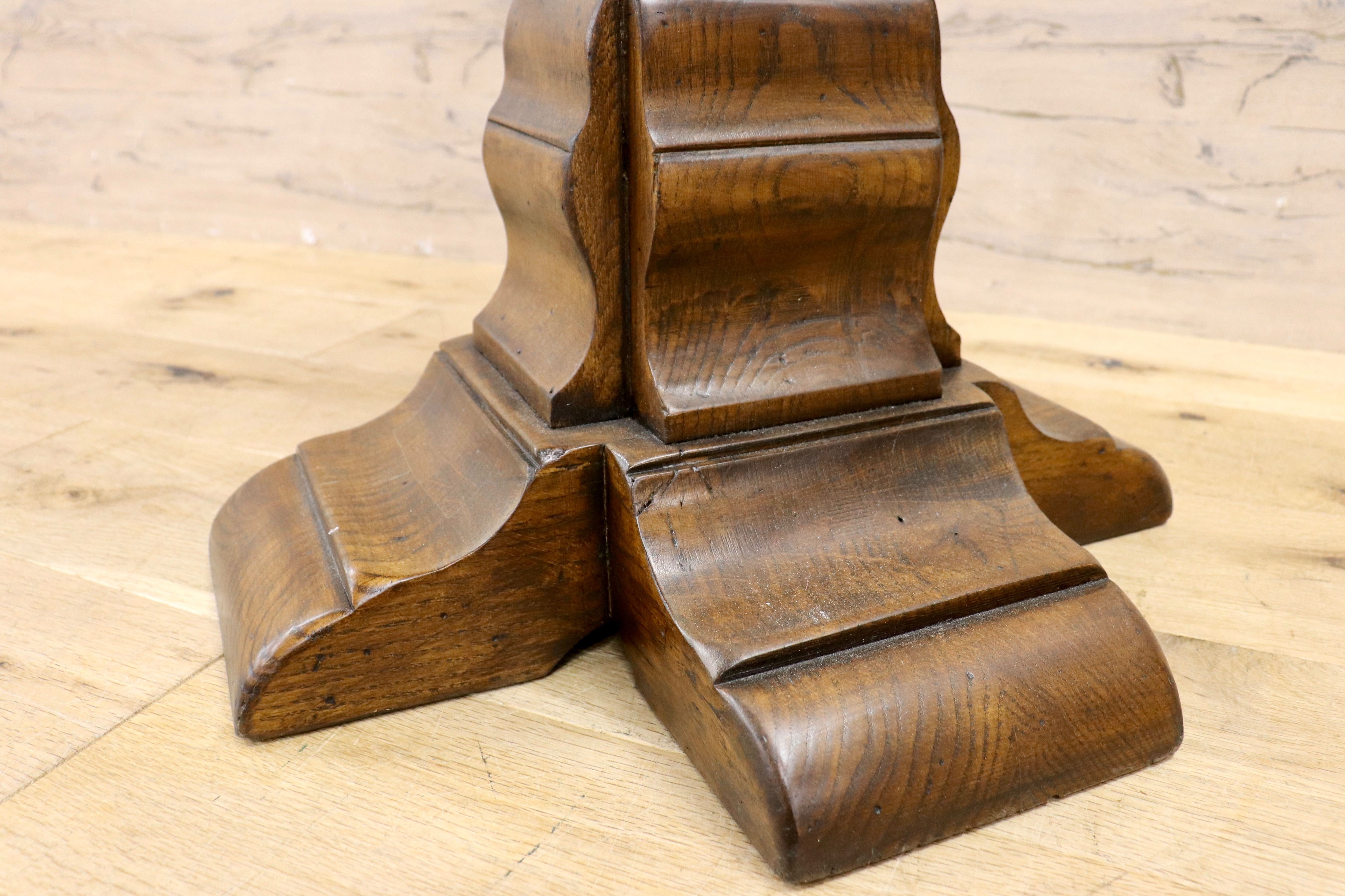 GMIK7C○スペイン製 カスティリアンスタイル バースツール ハイチェア カウンター 回転式 椅子 オーク 本革 アンティーク ヴィンテージ