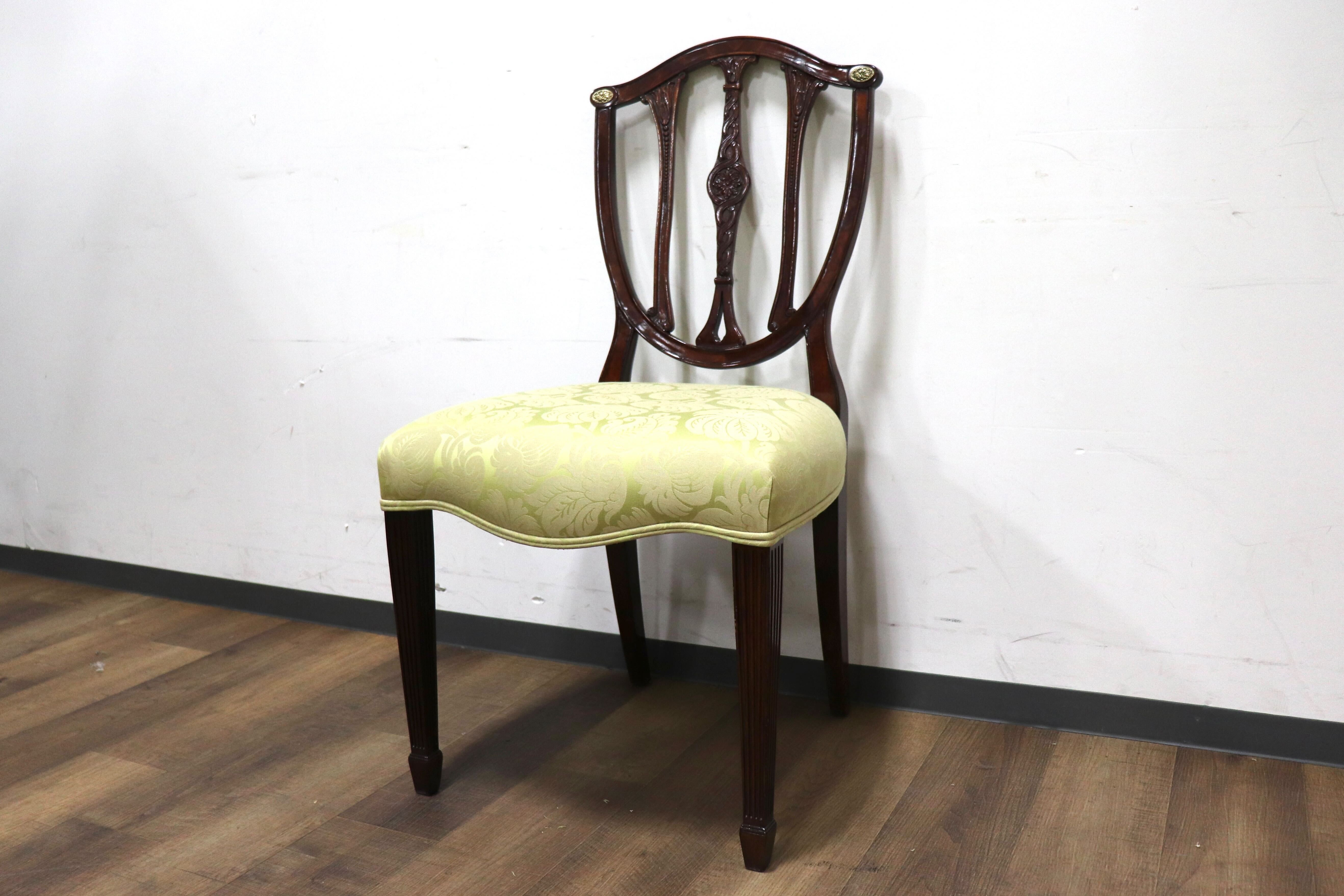 GMHK287A○THEODORE ALEXANDER / セオドアアレキサンダー ダイニングチェア クラシック マホガニー材 英国 イギリス 定価約26万 展示品