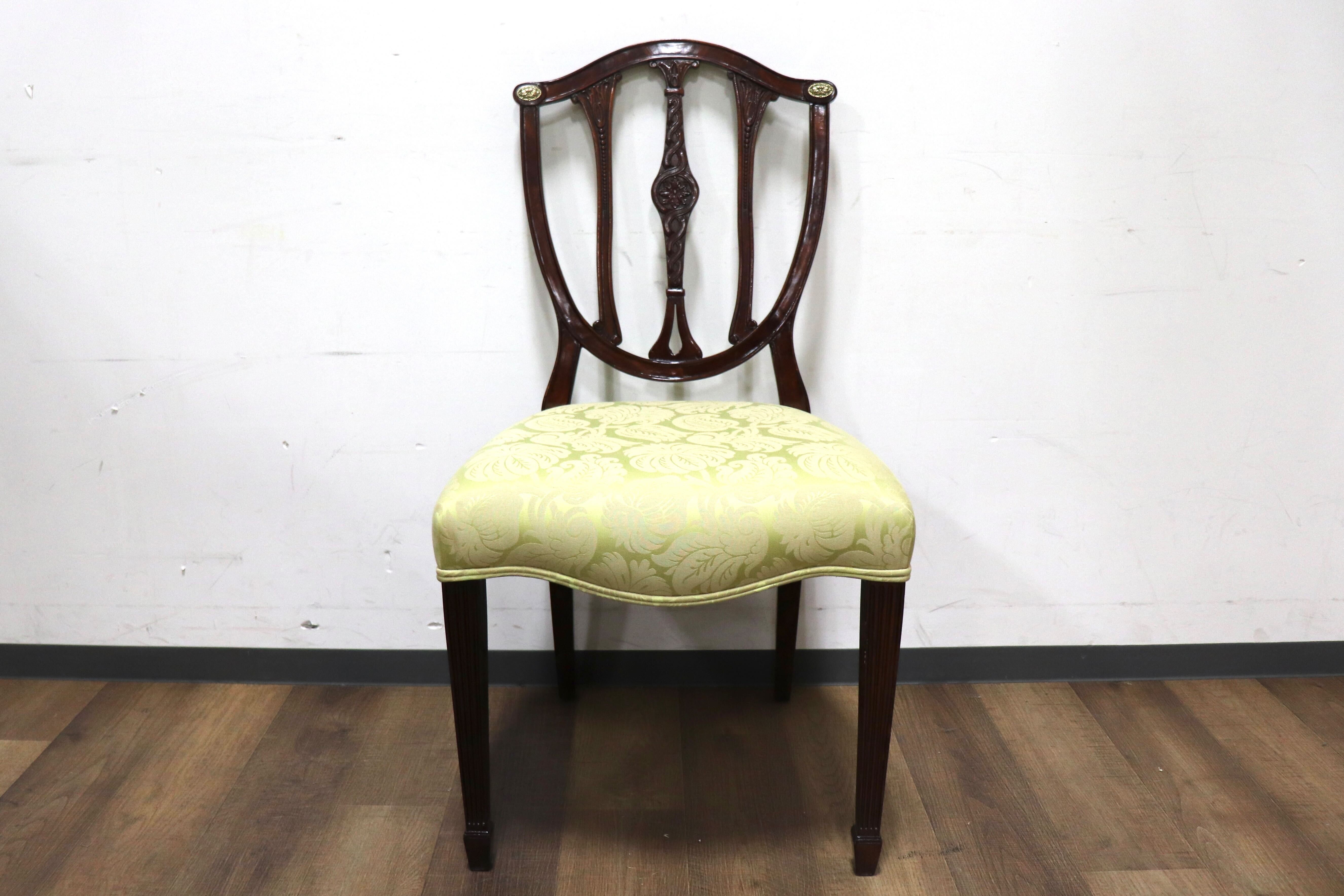 GMHK287A○THEODORE ALEXANDER / セオドアアレキサンダー ダイニングチェア クラシック マホガニー材 英国 イギリス 定価約26万 展示品