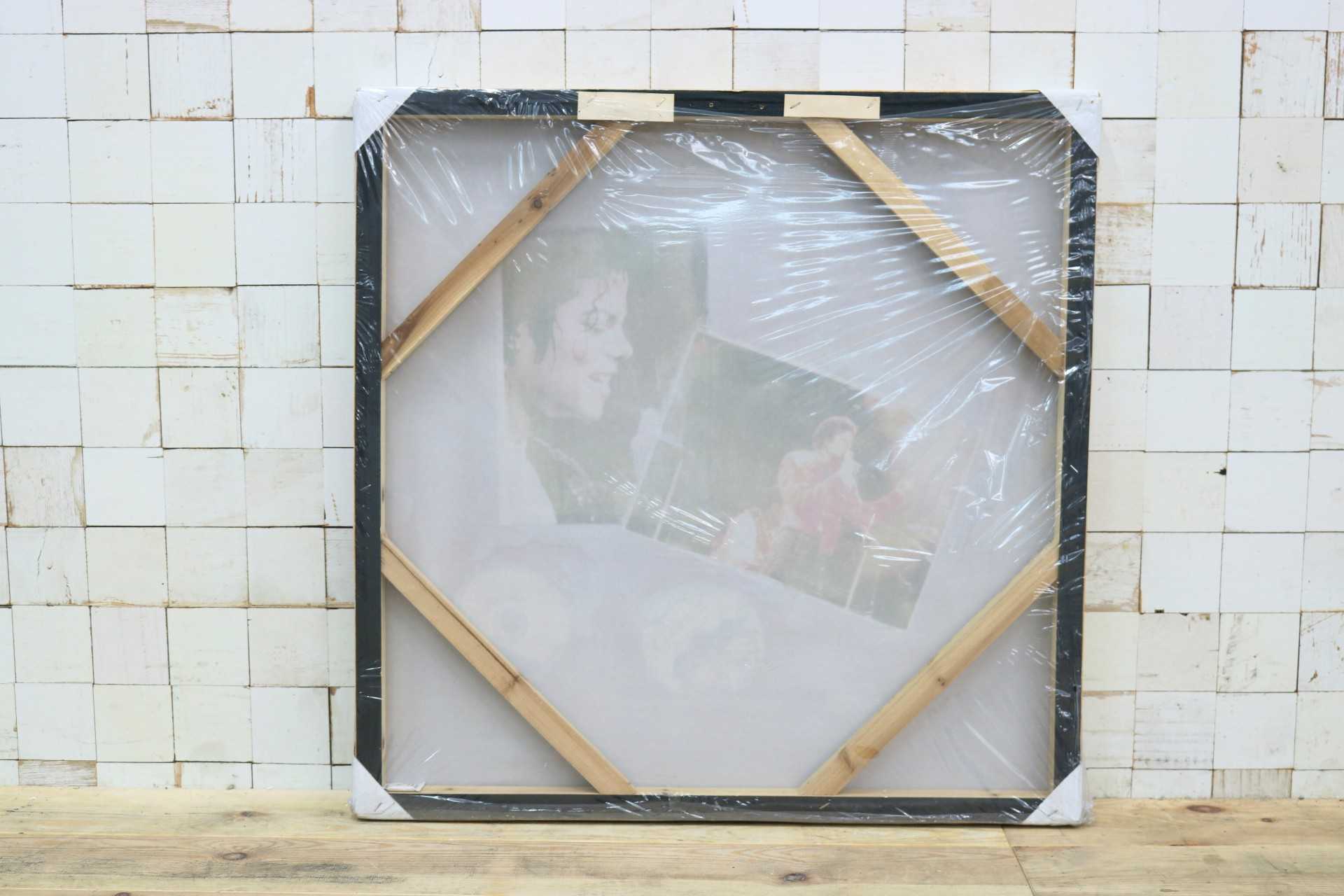 GMIK749W◯マイケル・ジャクソン アートパネル 大型 インテリアボード コラージュアート