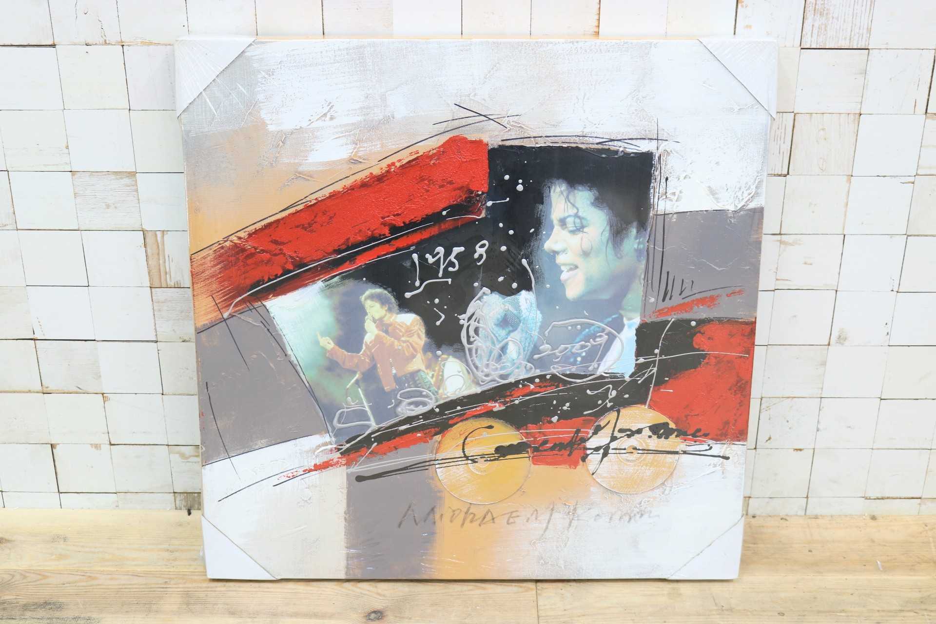 GMIK749X◯マイケル・ジャクソン アートパネル 大型 インテリアボード コラージュアート